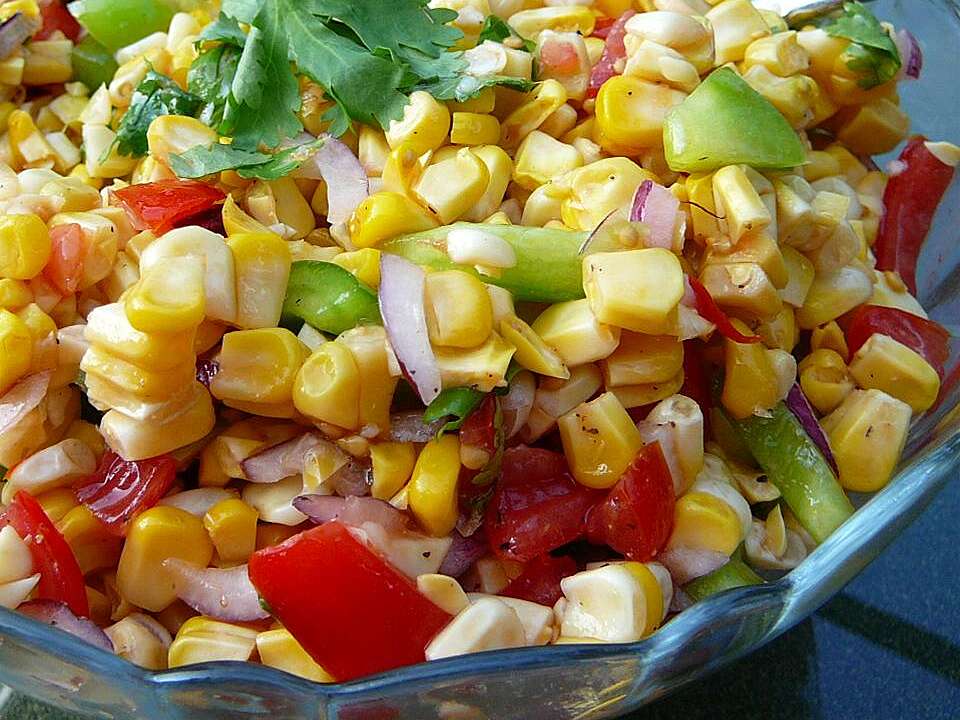 Grilled Corn Salad