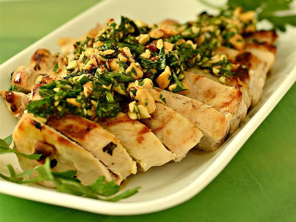 Almond and Parsley Salsa Verde