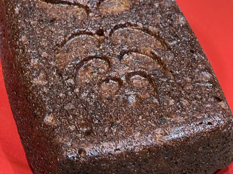 Date Nut Loaf Cake