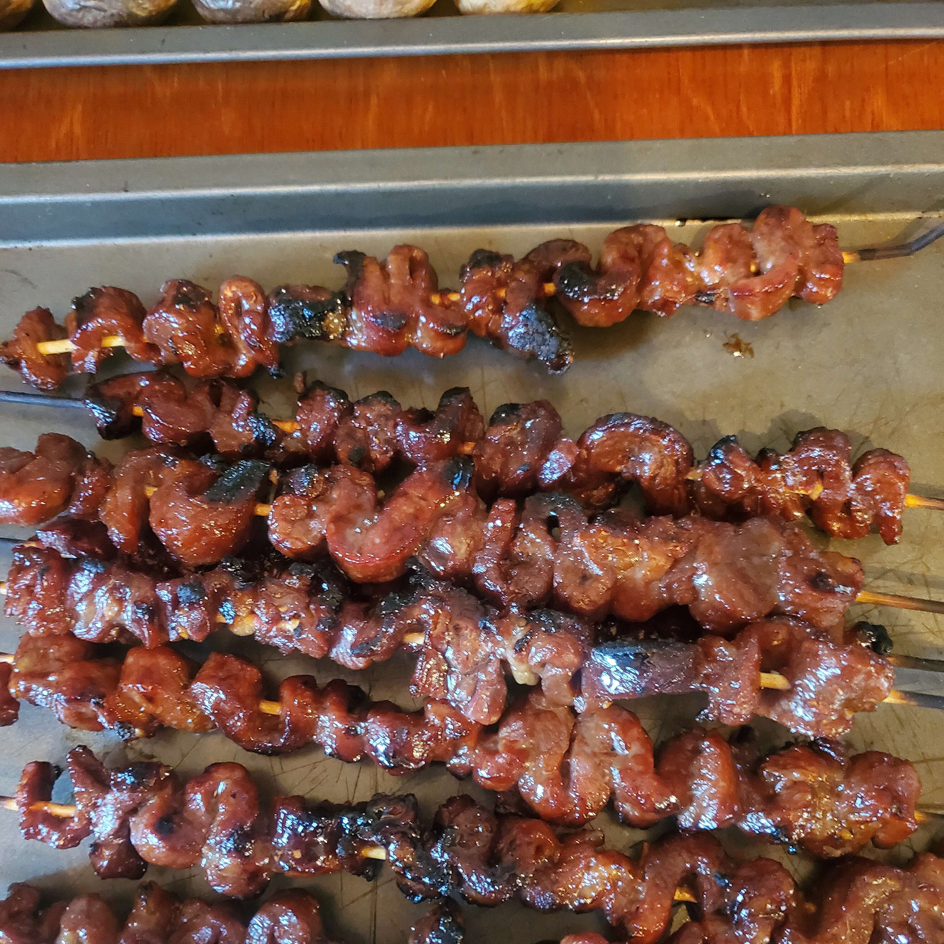 Sweet Teriyaki Beef Skewers
