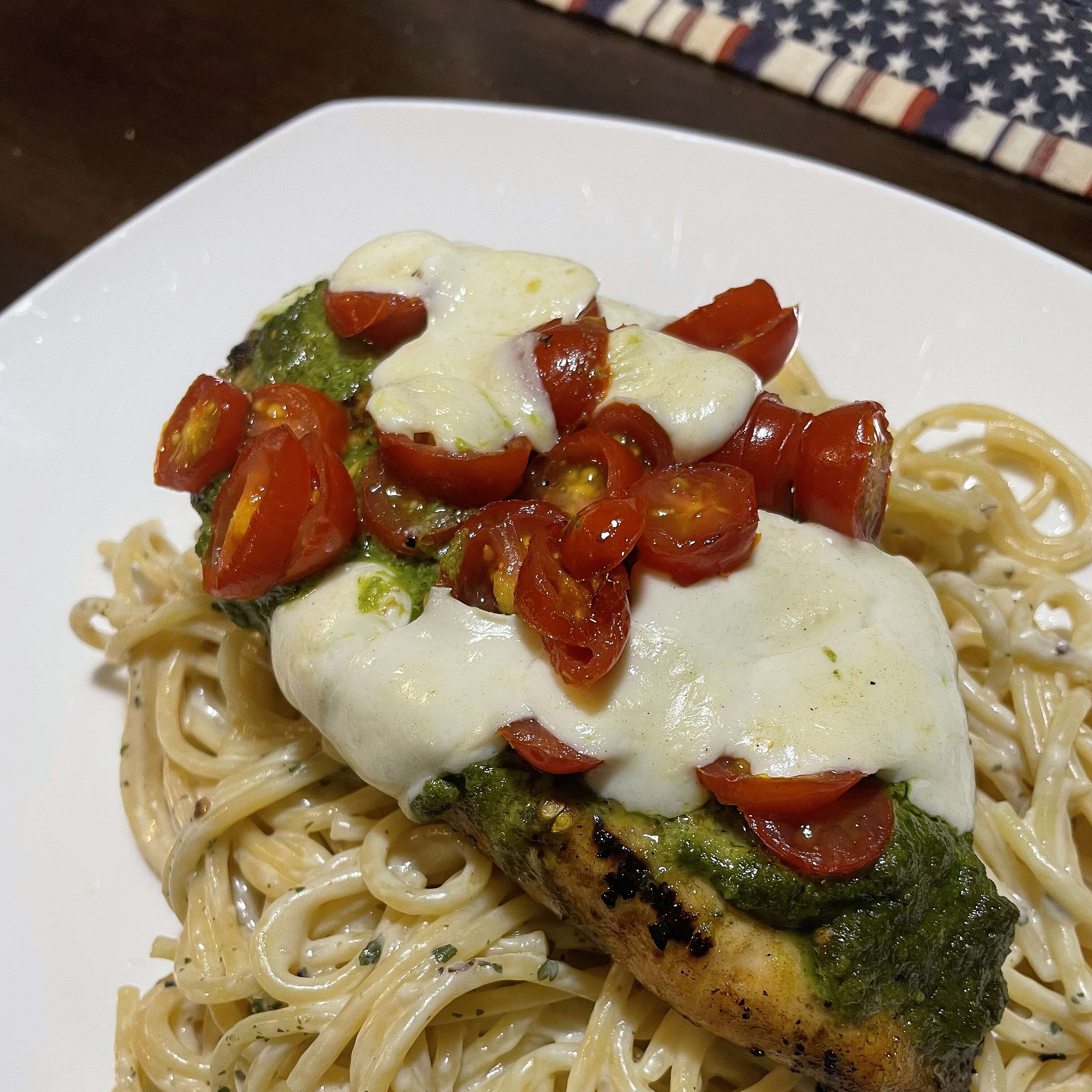 Grilled Chicken Margherita