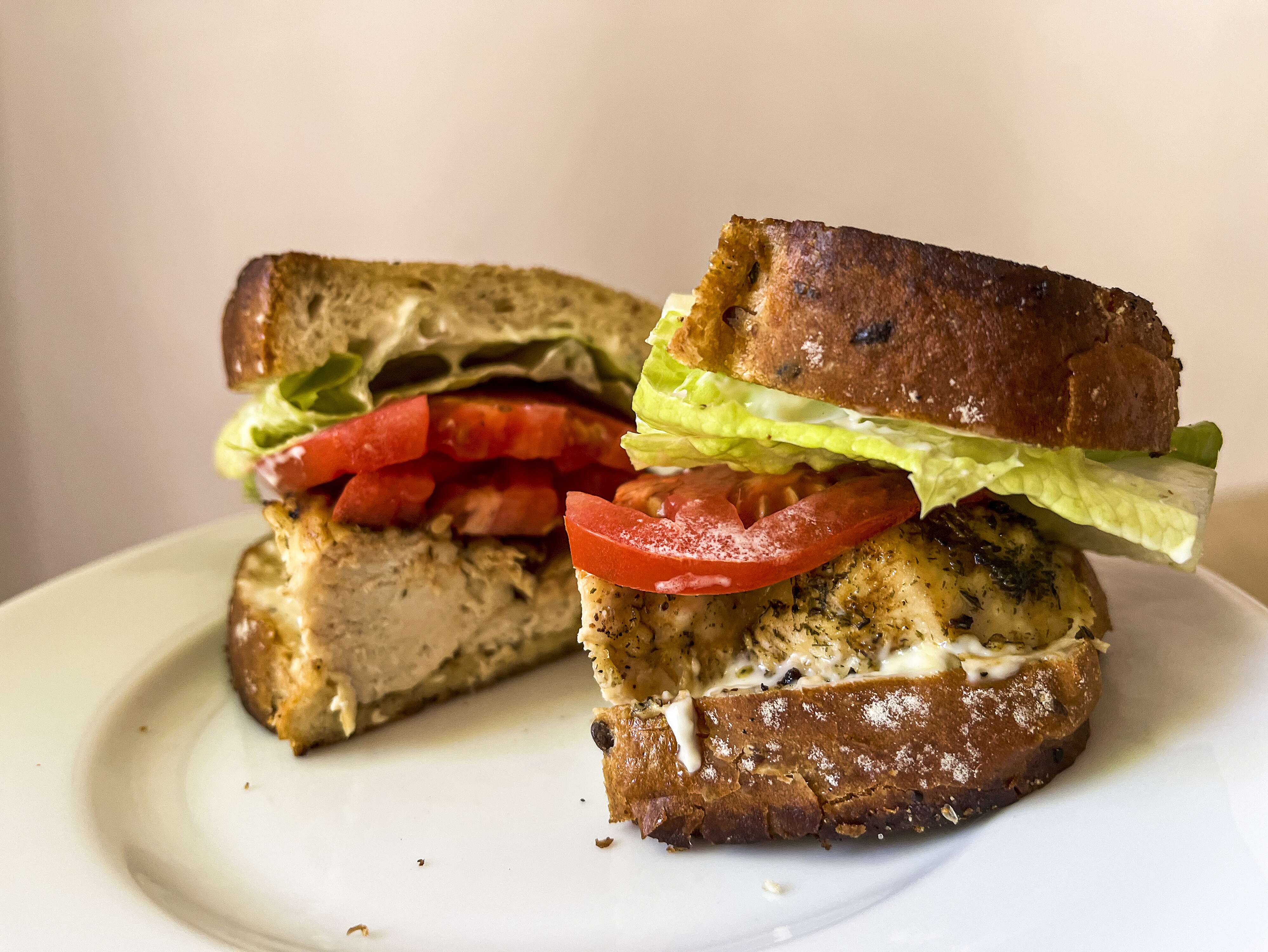 Grilled Chicken Sandwiches