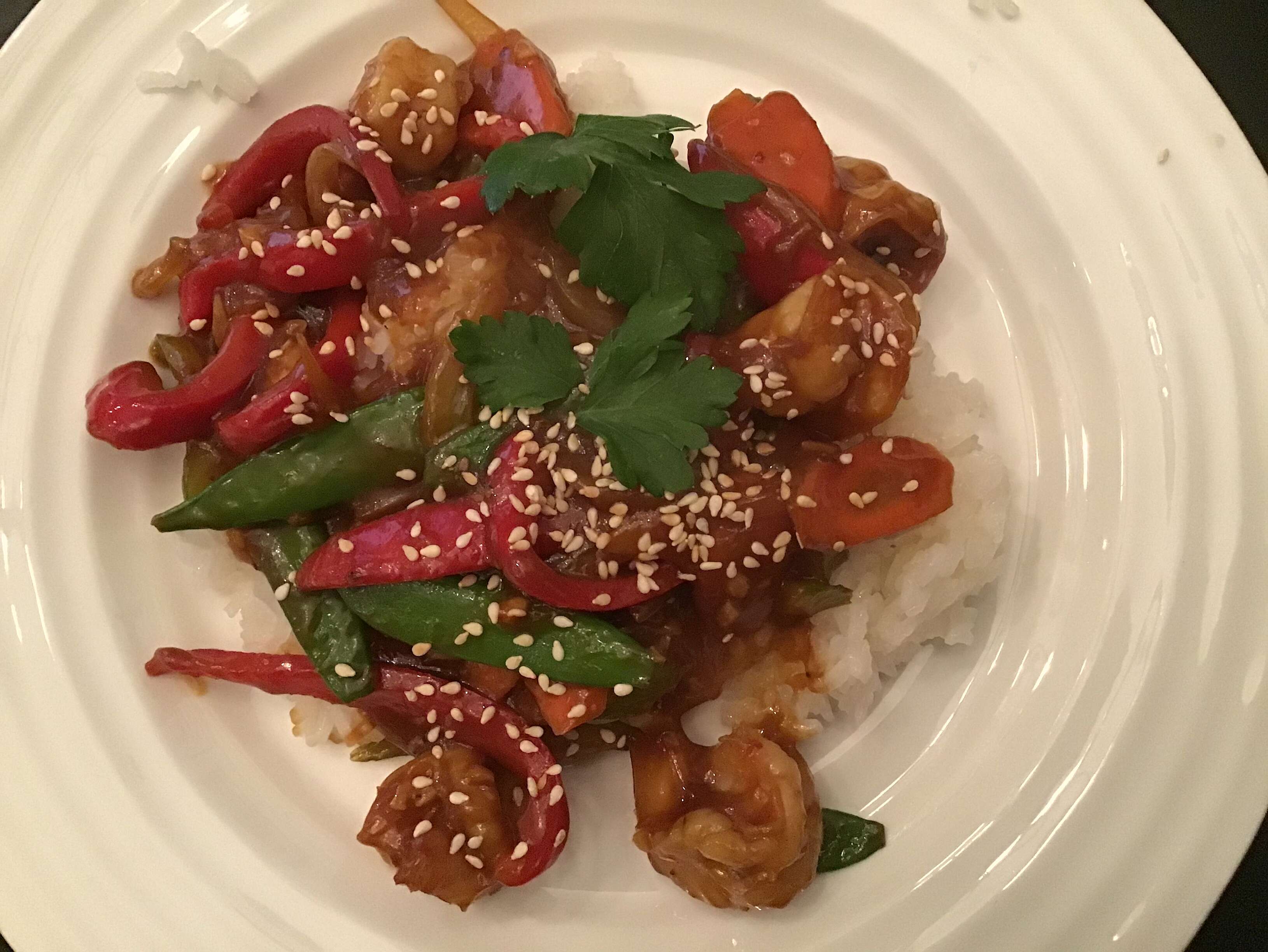 Shrimp Rice Bowl