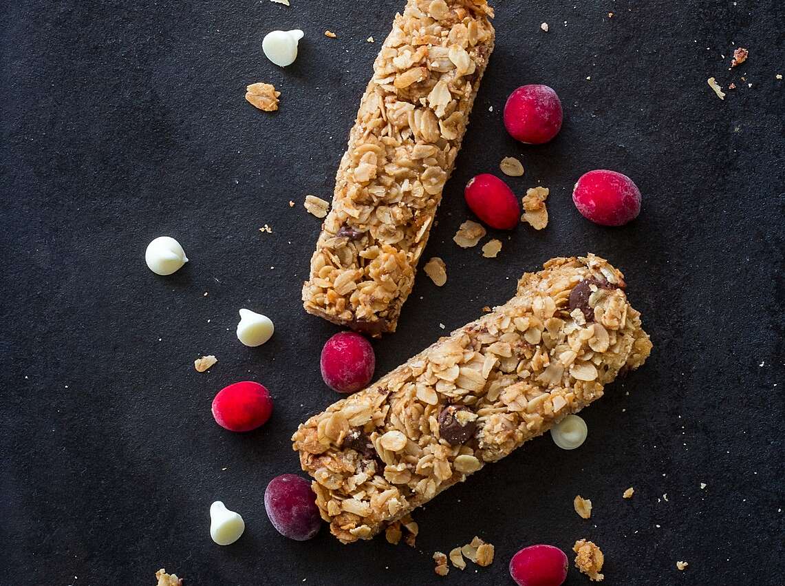 Cranberry Nut Granola Bars