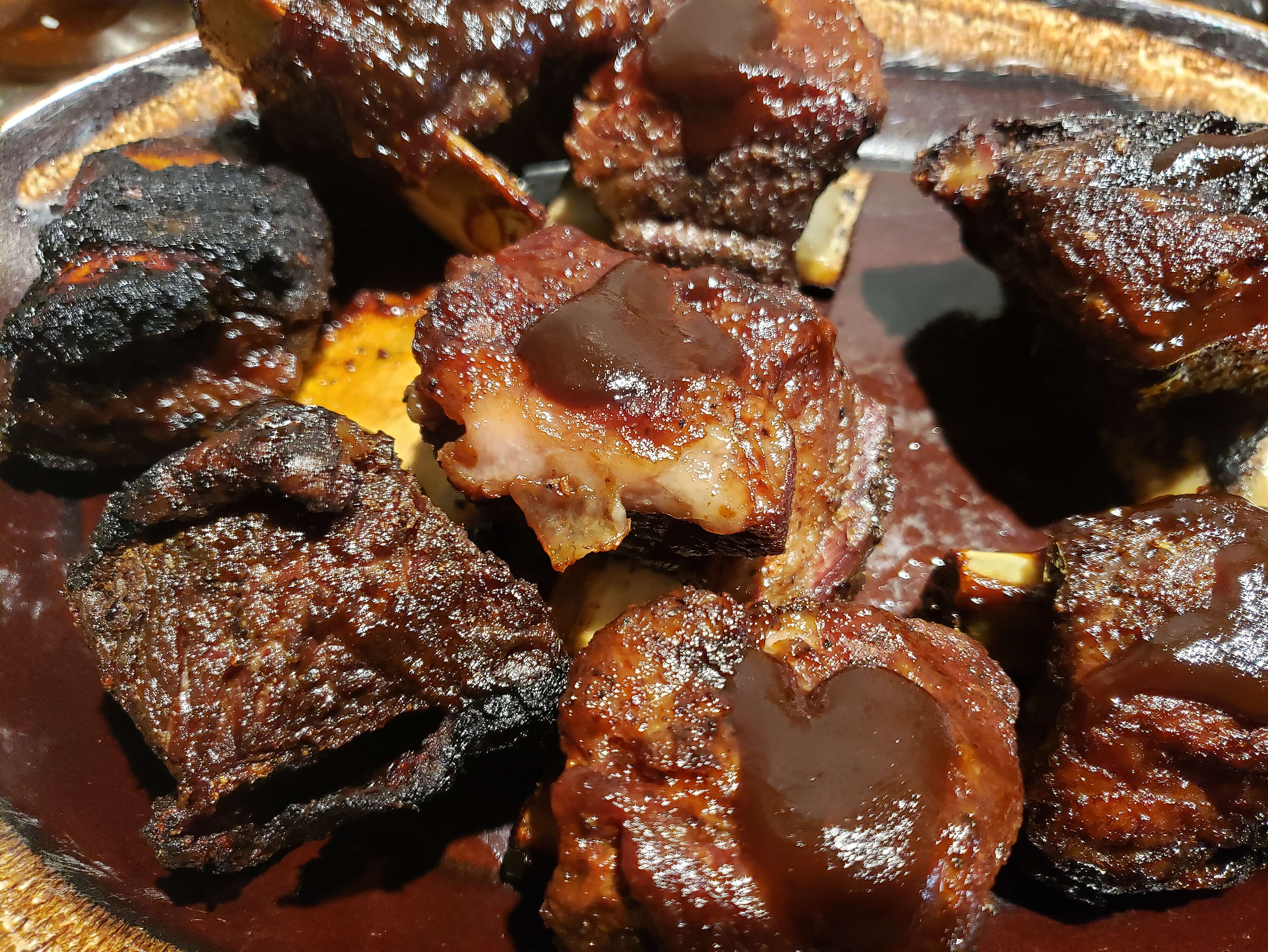 Grilled BBQ Short Ribs with Dry Rub