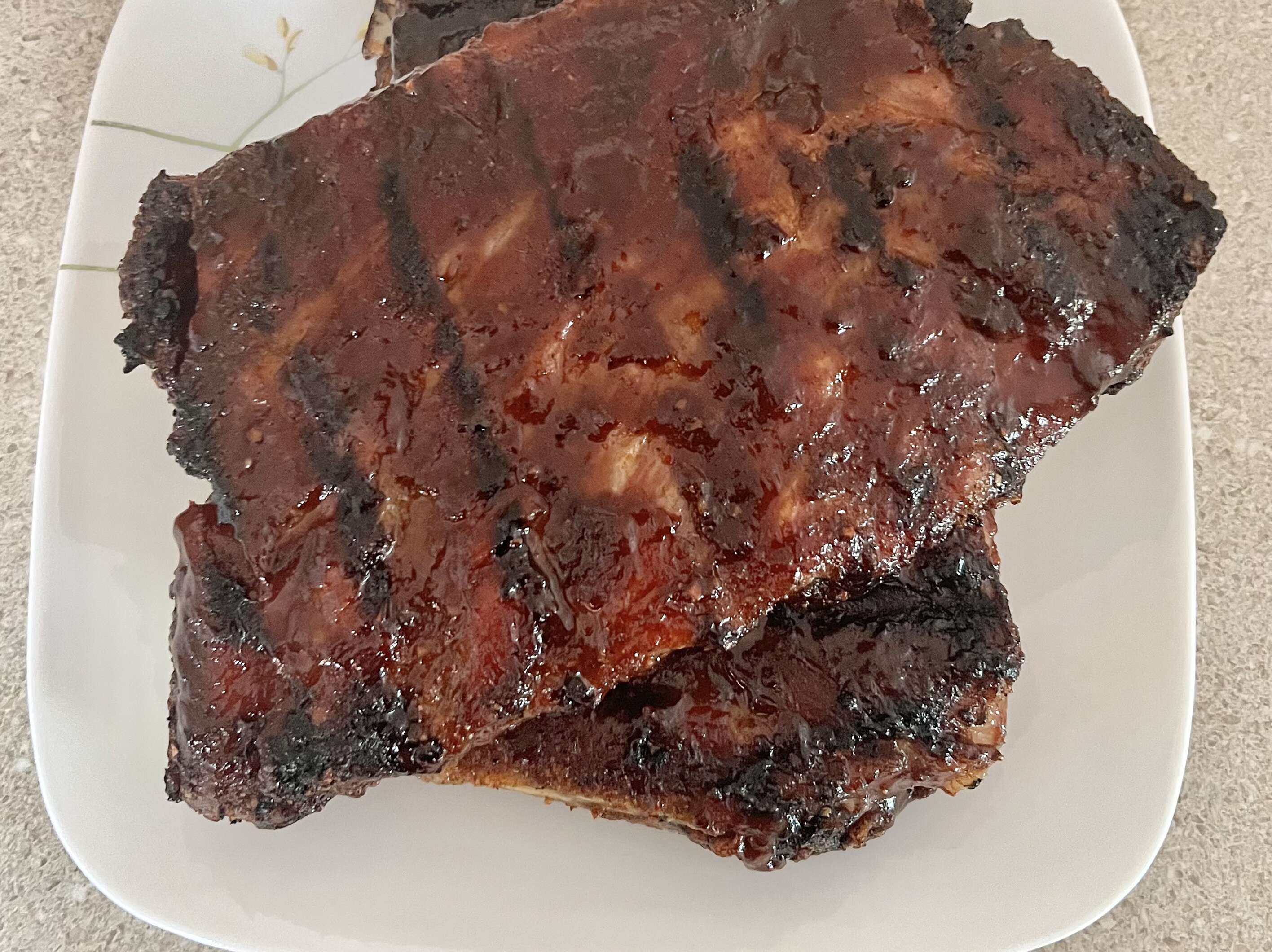 Easy St LouisStyle Pork Ribs on Gas Grill
