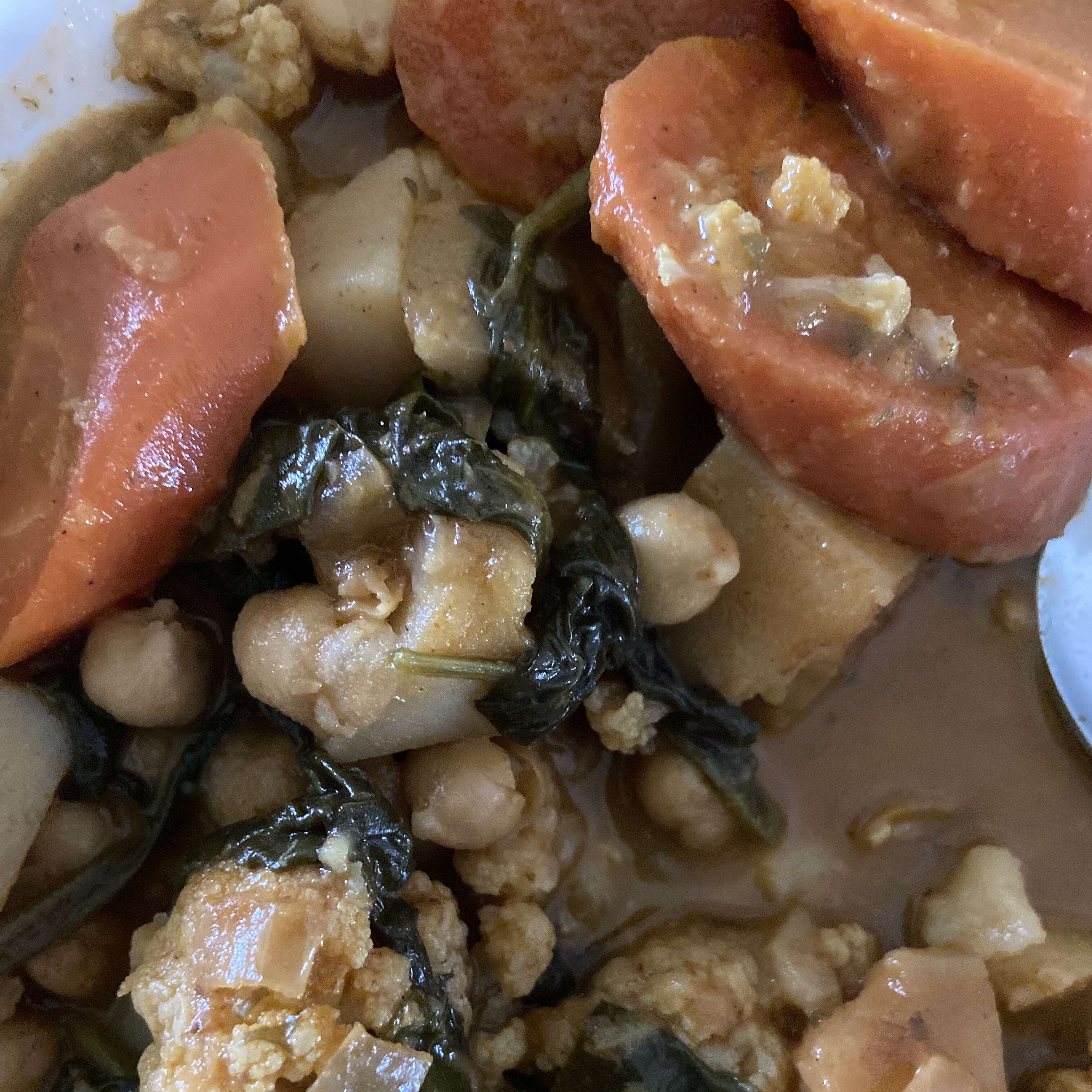 Crazy Creamy Chickpea Curry