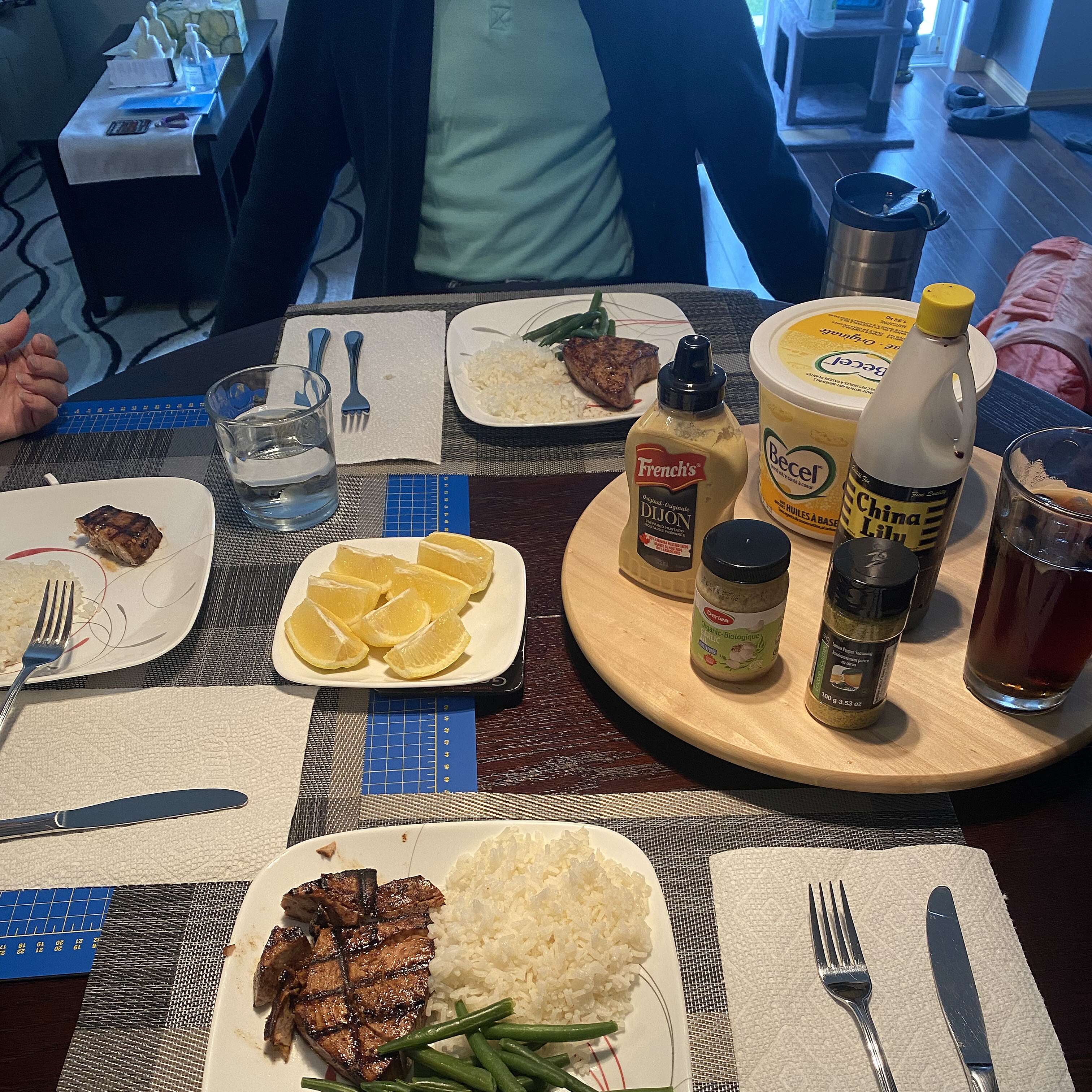 Grilled Yellowfin Tuna with Marinade