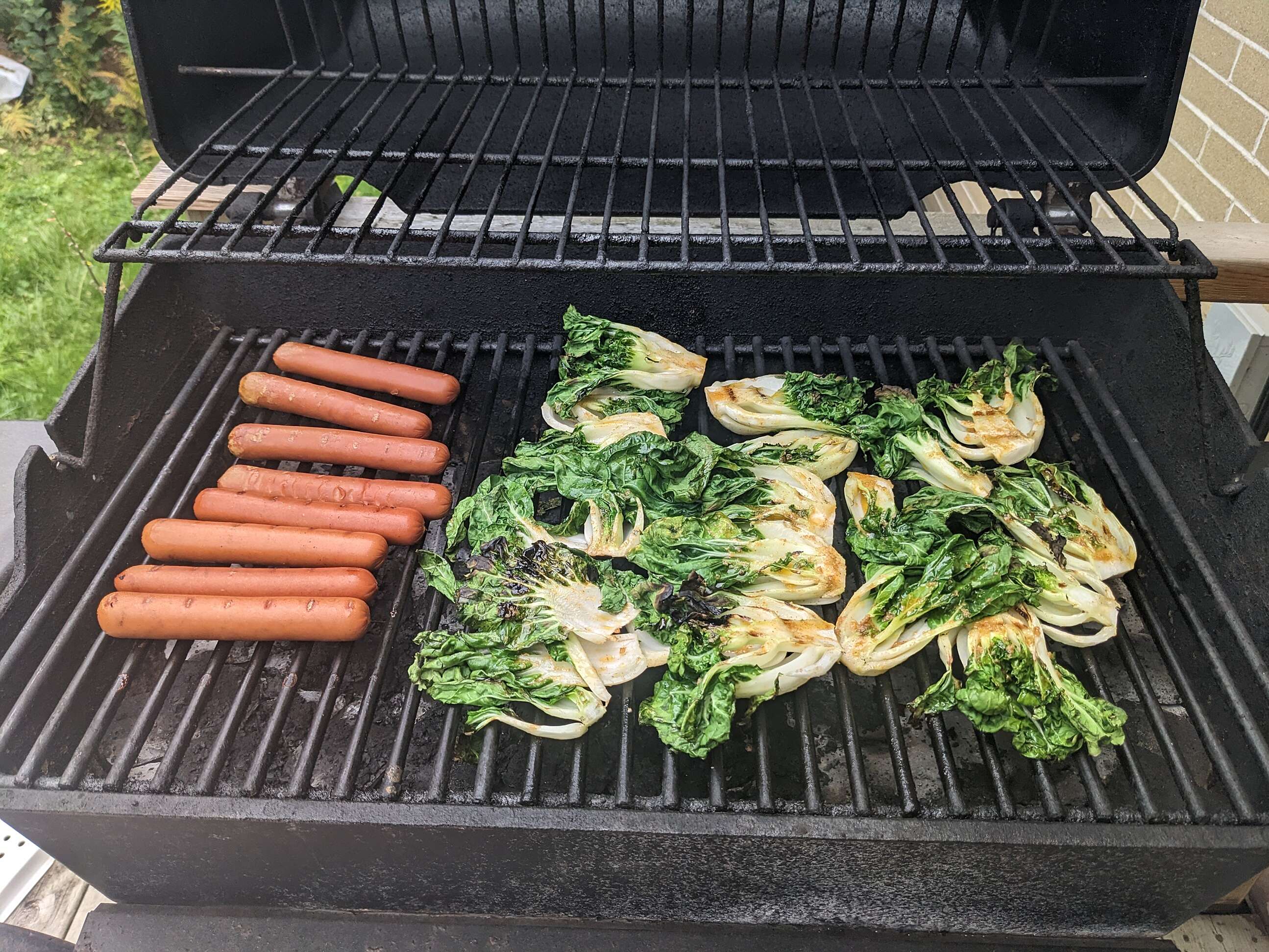 Grilled Bok Choy