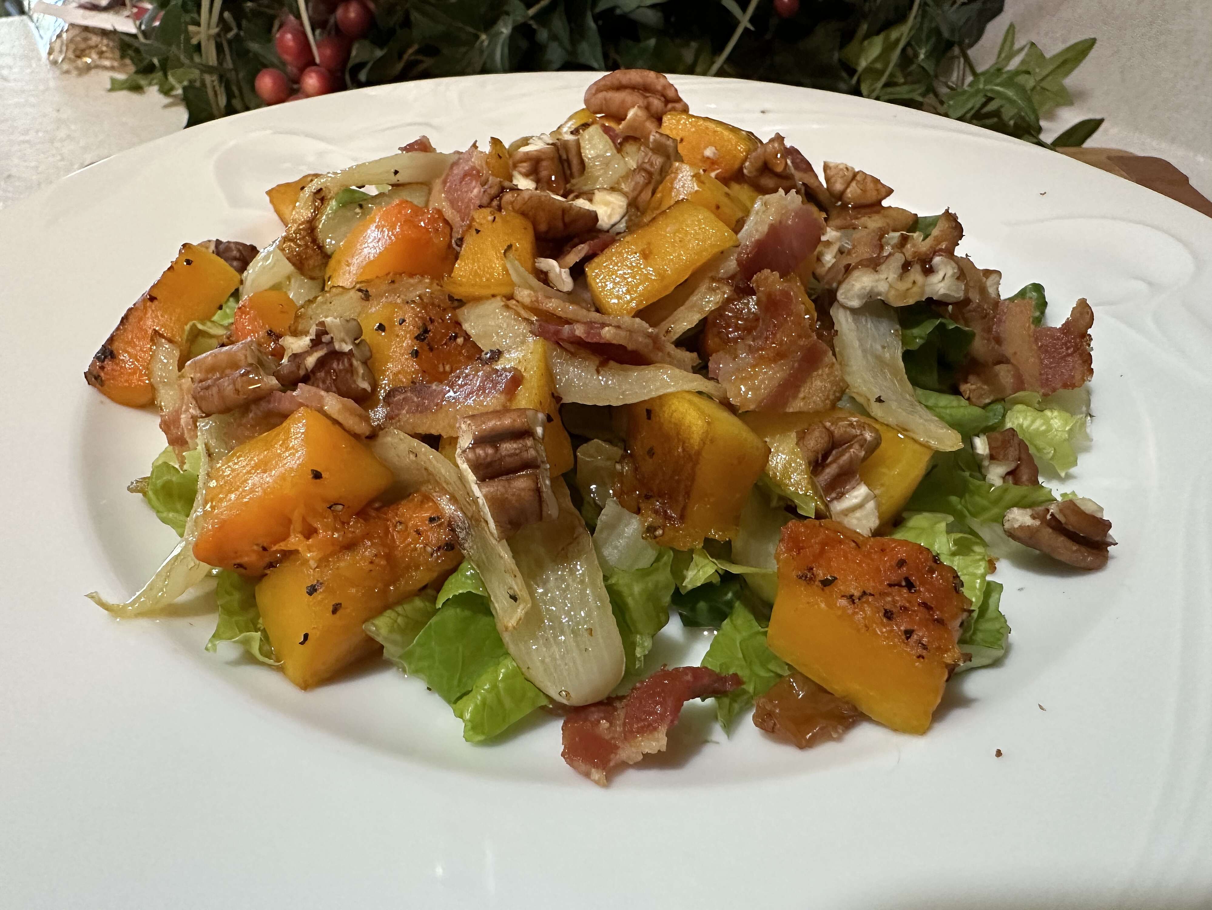 Roasted Butternut Squash Salad