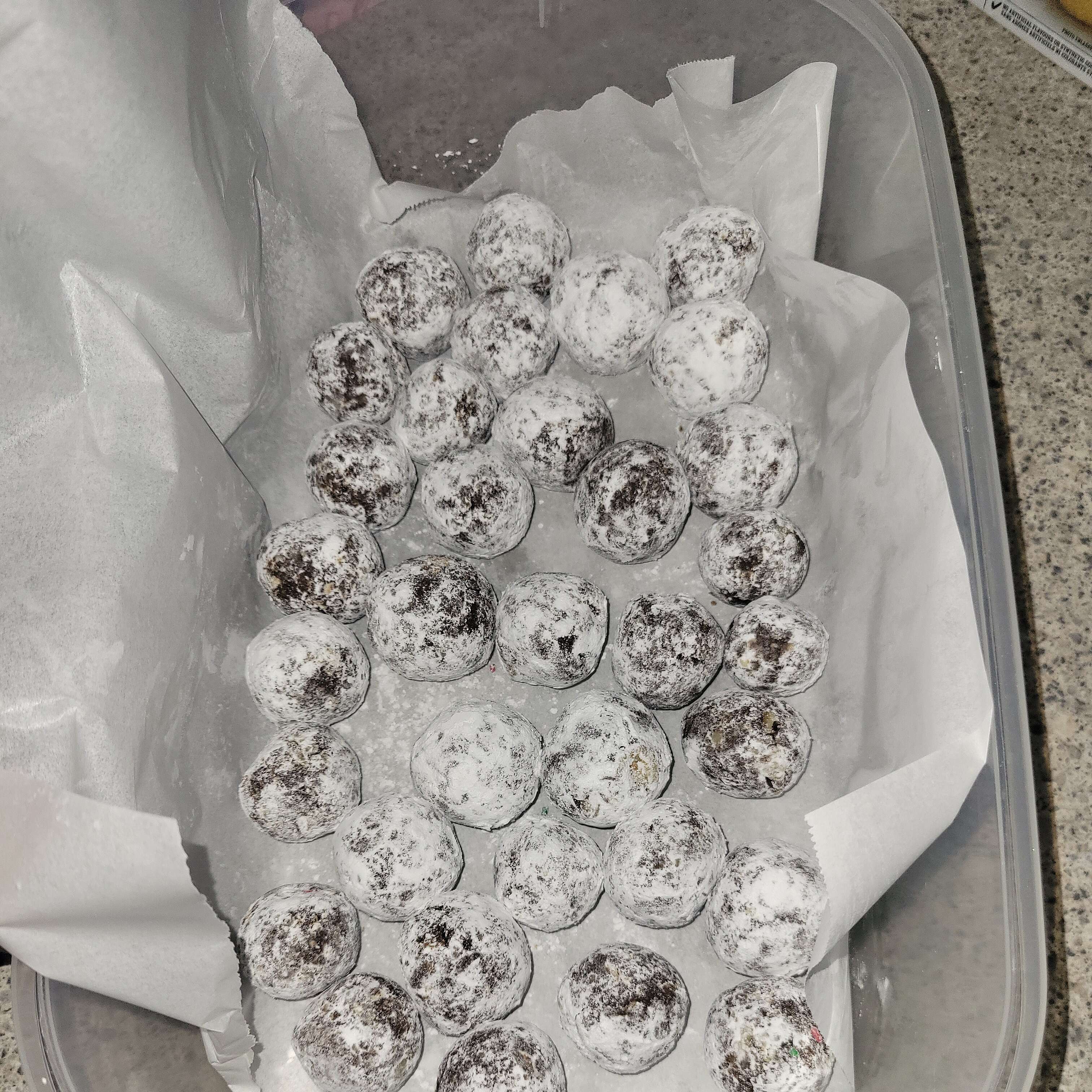 No Bake Rum Balls