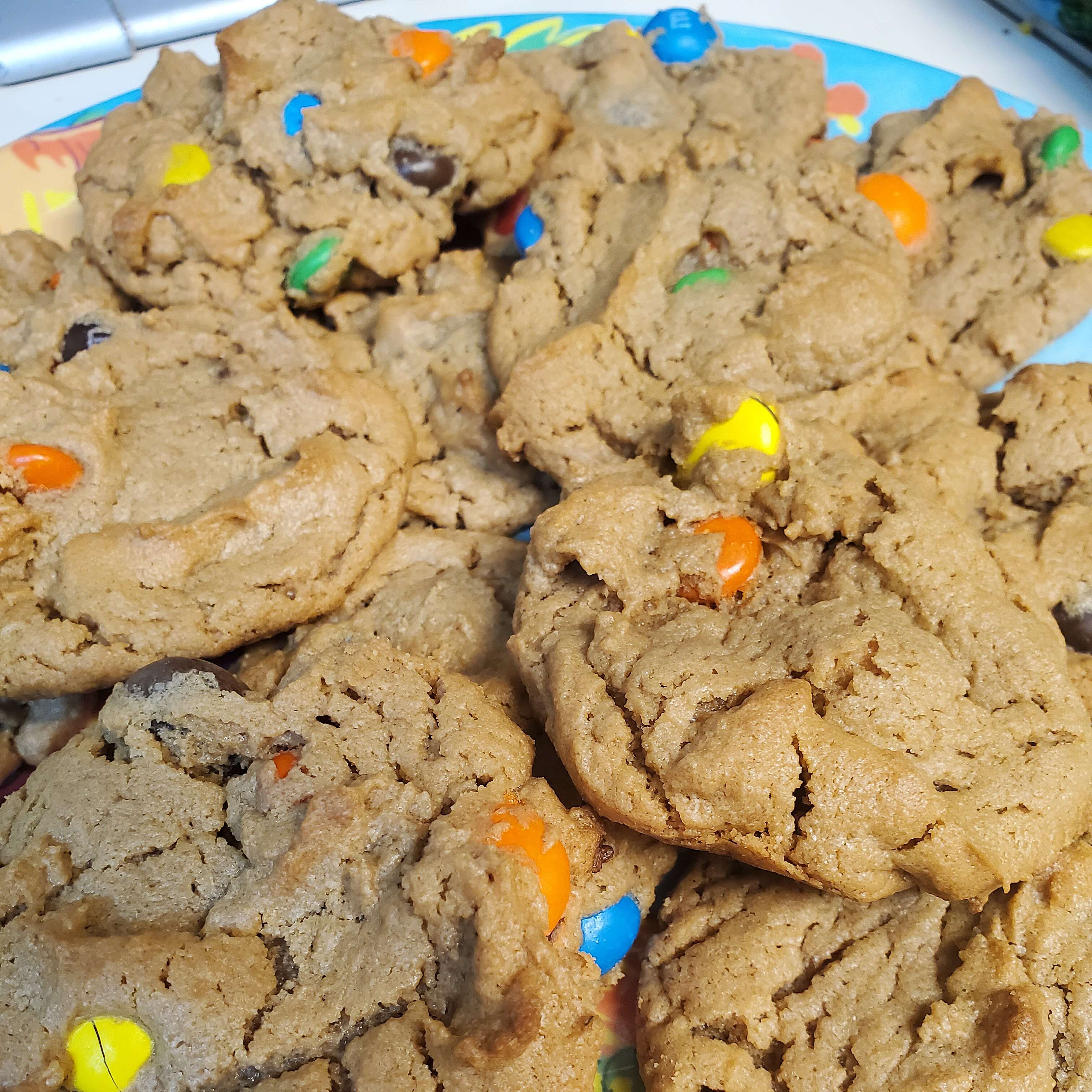 Peanut Butter MampM Cookies
