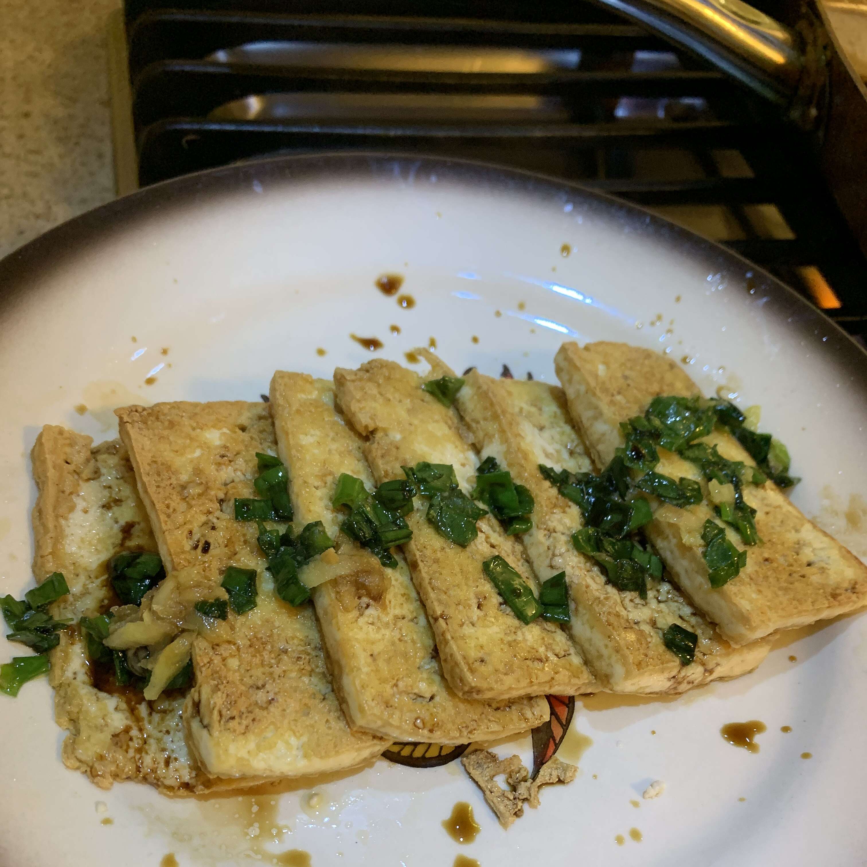 Simple PanFried Tofu