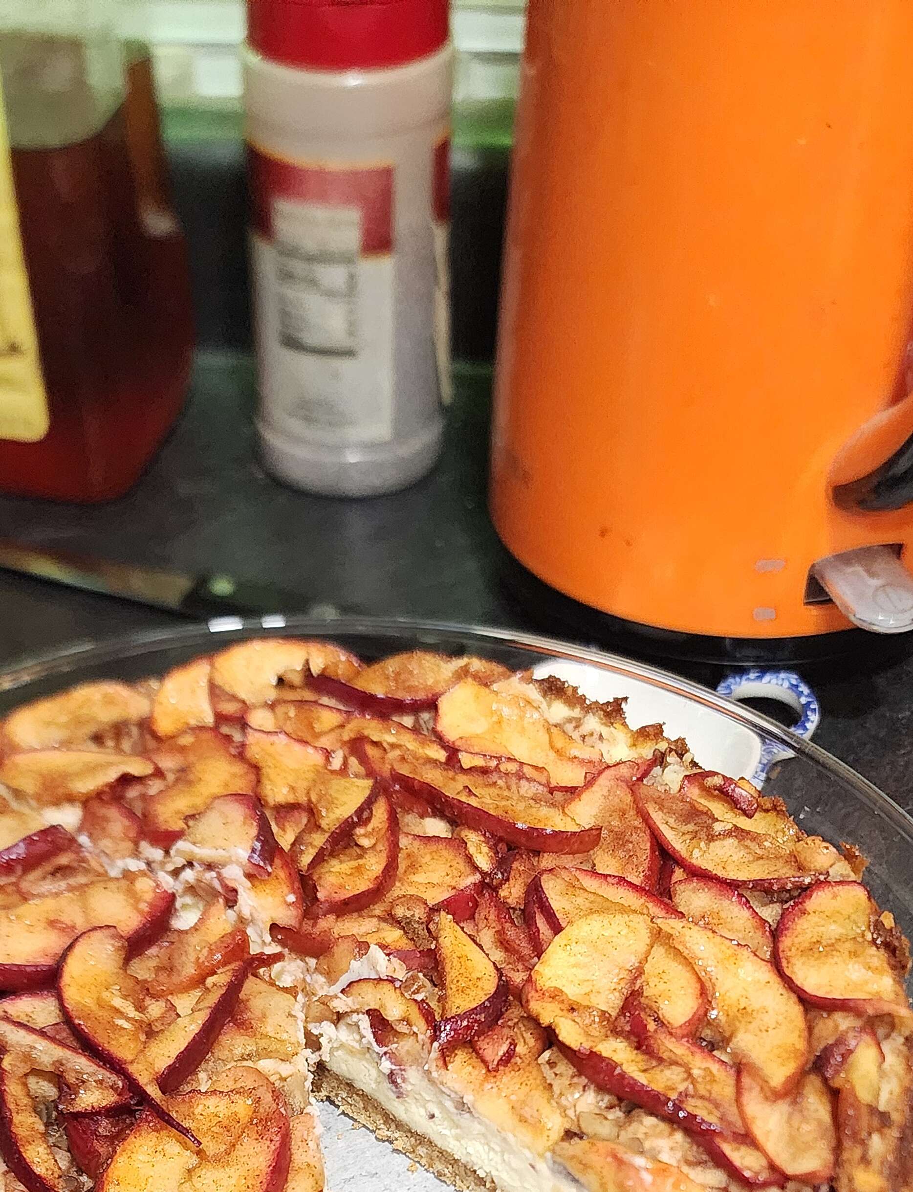 Apple Cheesecake