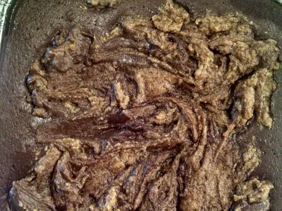 Peanut ButterBanana Blammo Brownies