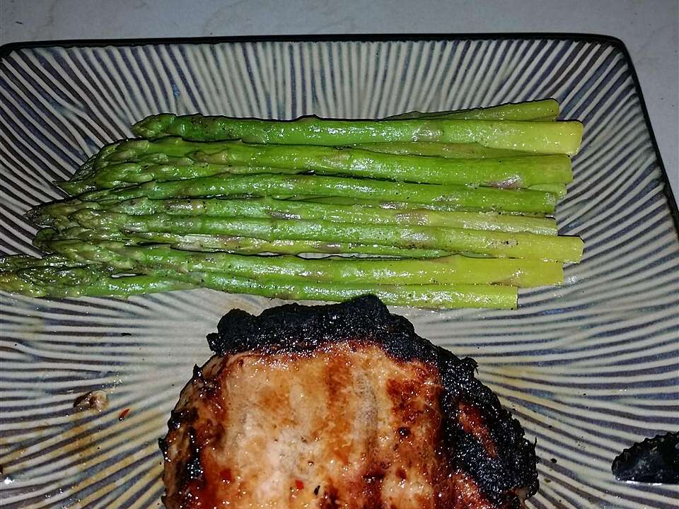 Grilled Asian Ginger Pork Chops