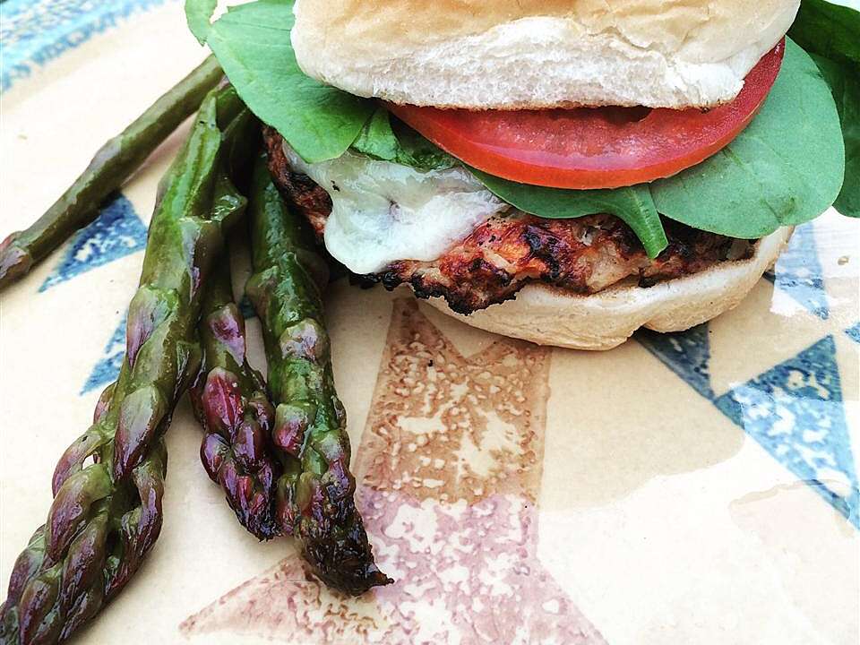 Grilled Chicken Burgers