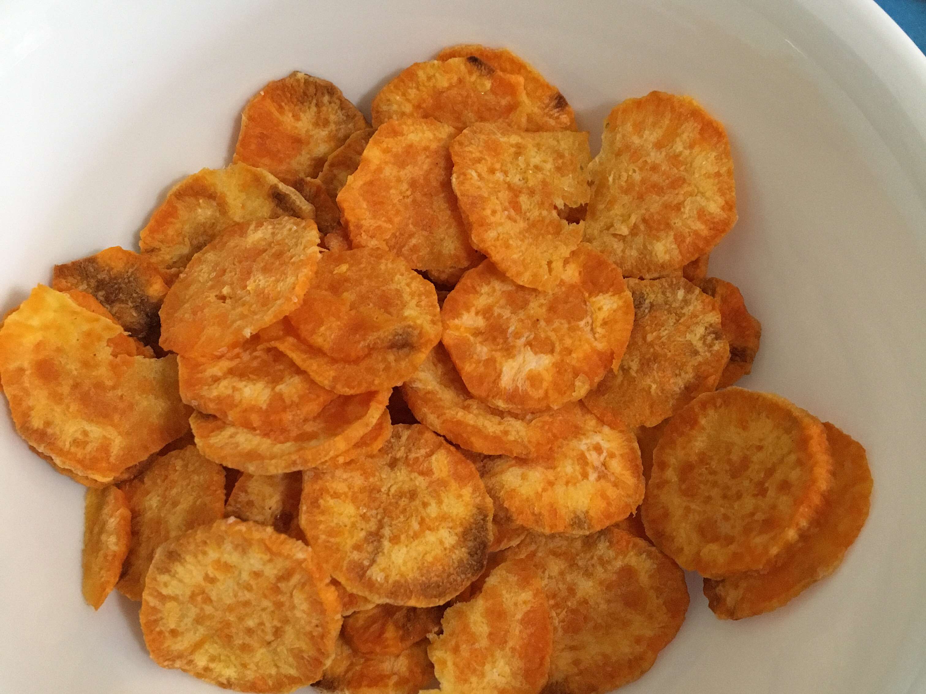 Microwave Sweet Potato Chips