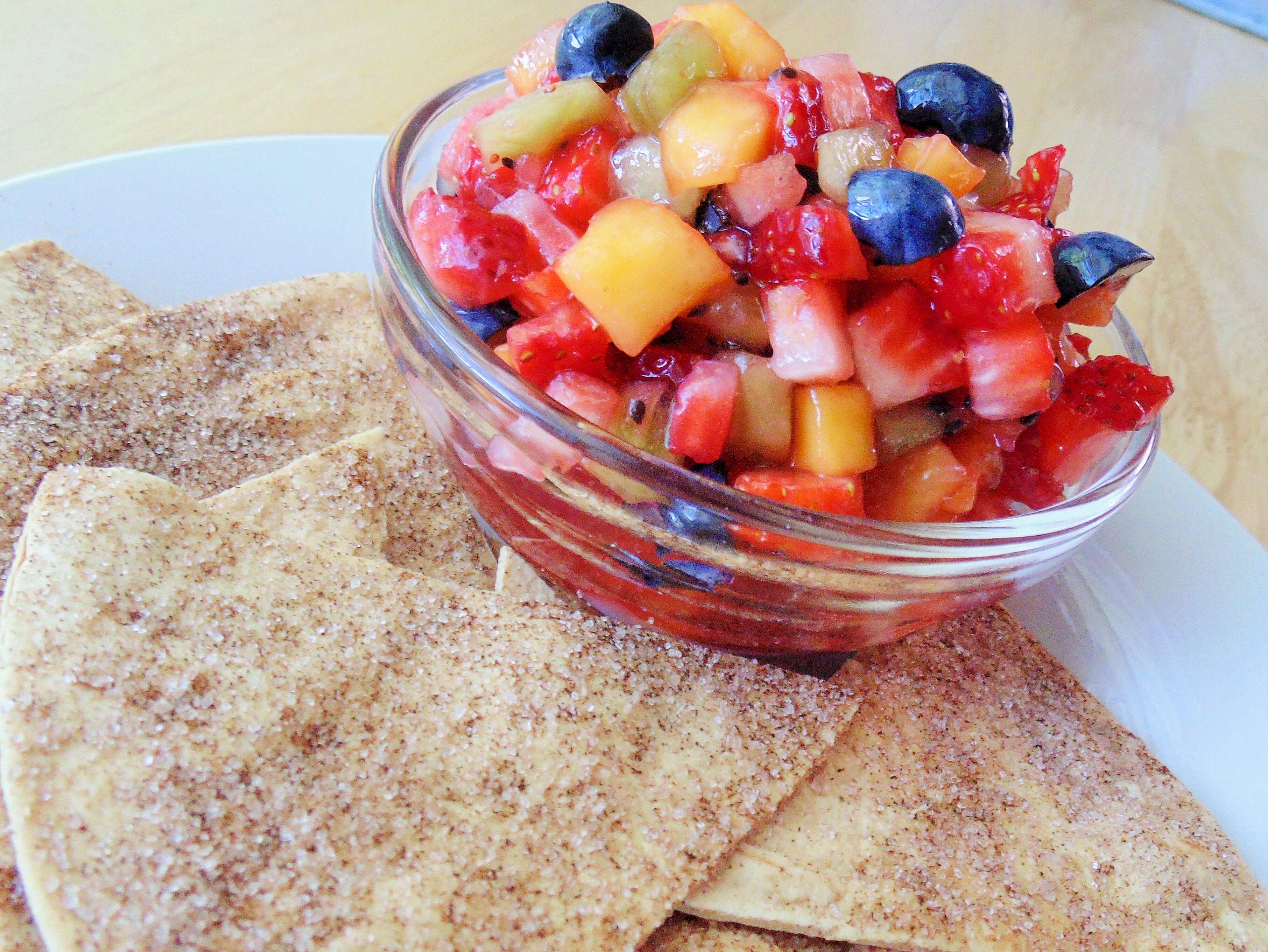 Annie39s Fruit Salsa and Cinnamon Chips