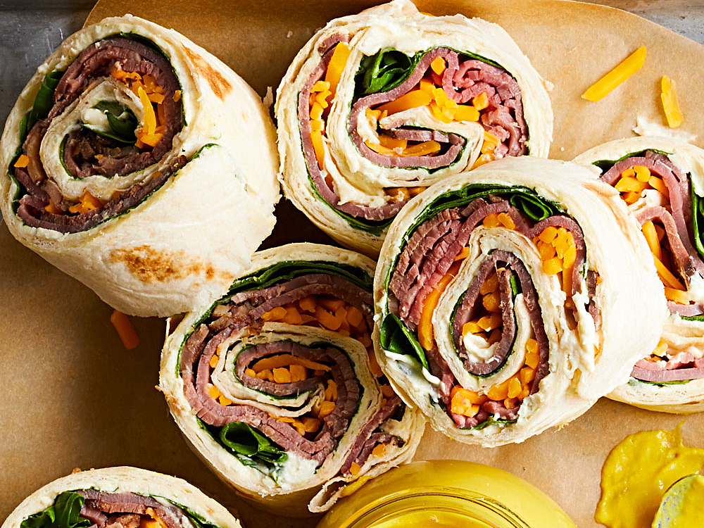 Roast Beef Horseradish RollUps
