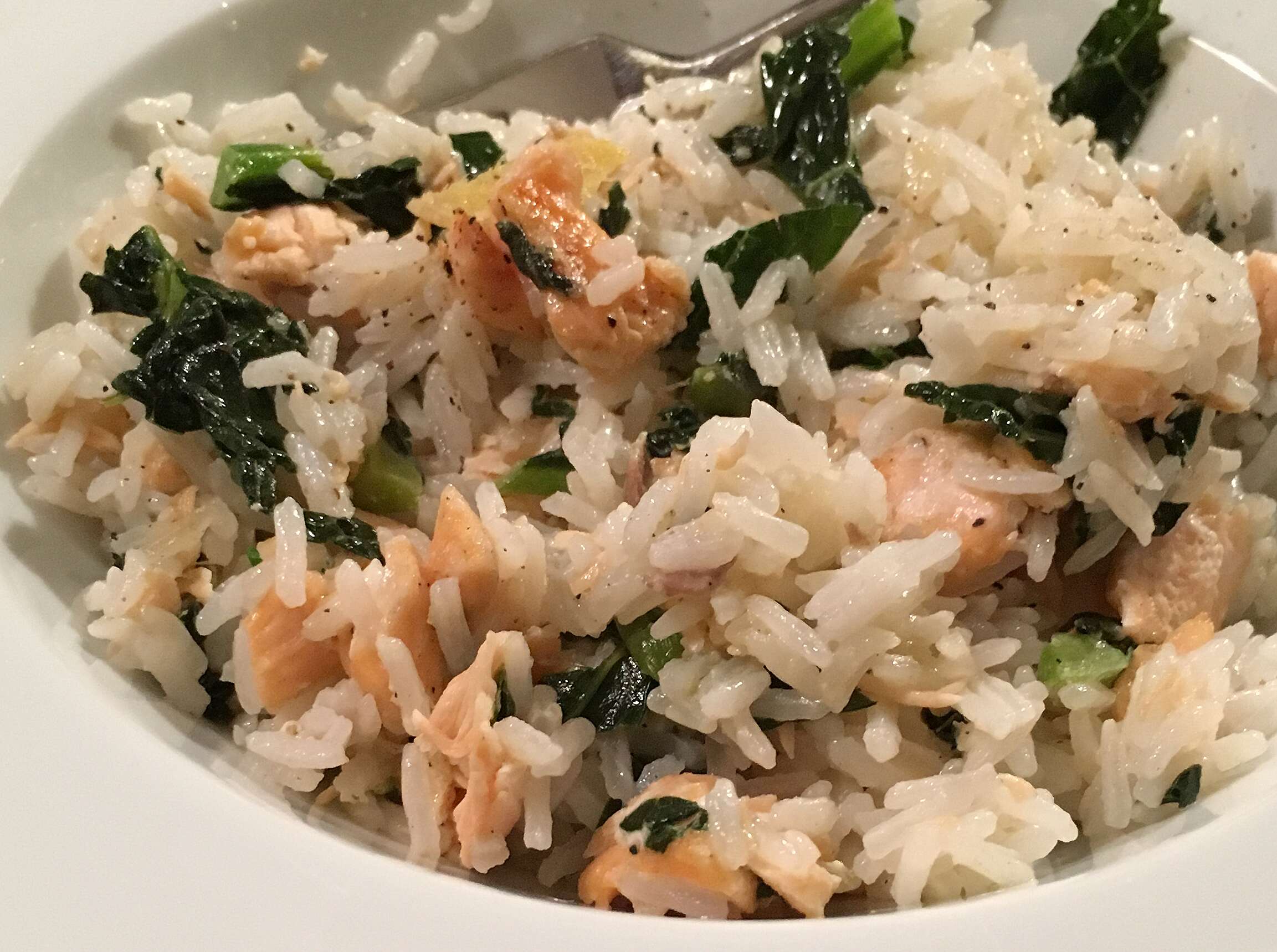 Healthy Tasty Salmon Rice Bowl