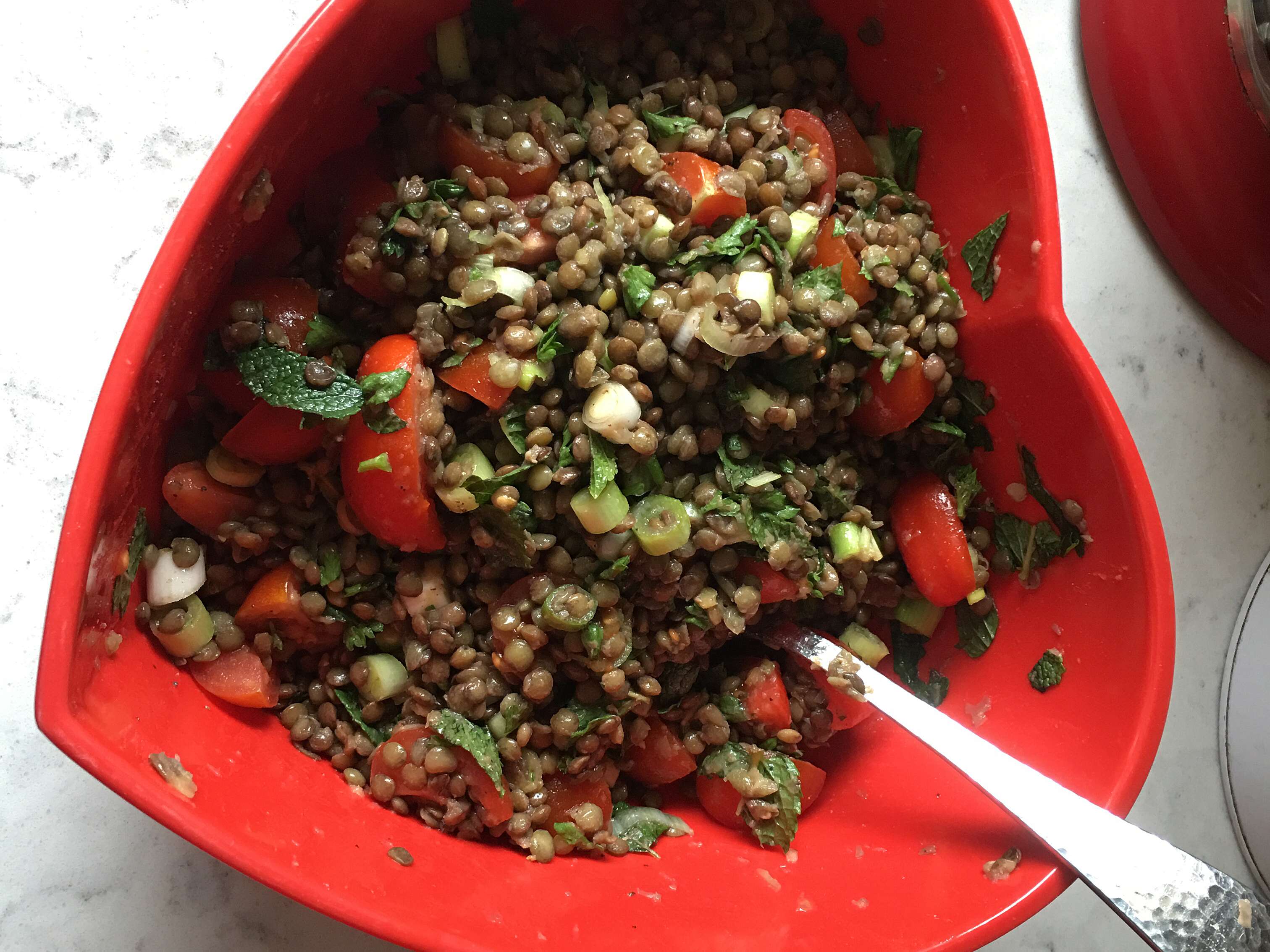 Cold Lentil Salad