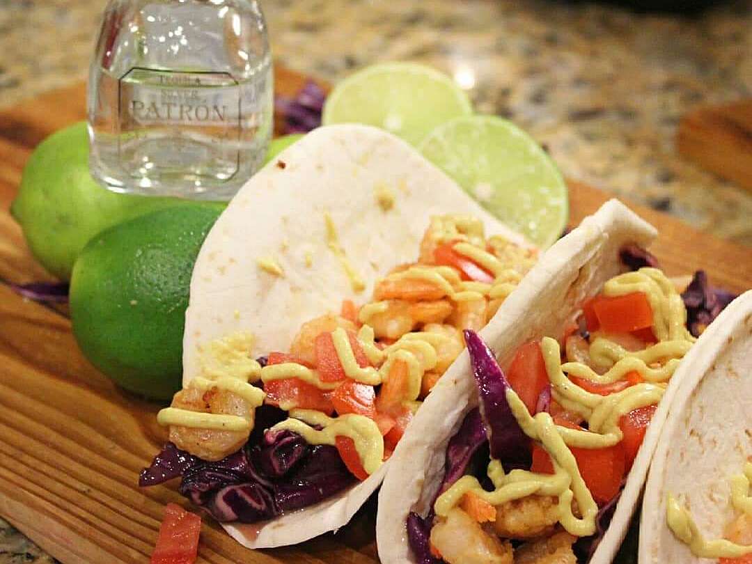 Grilled TequilaLime Shrimp