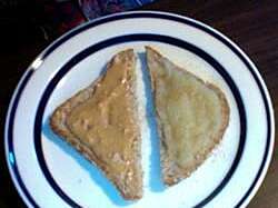 Better Peanut Butter Sandwich