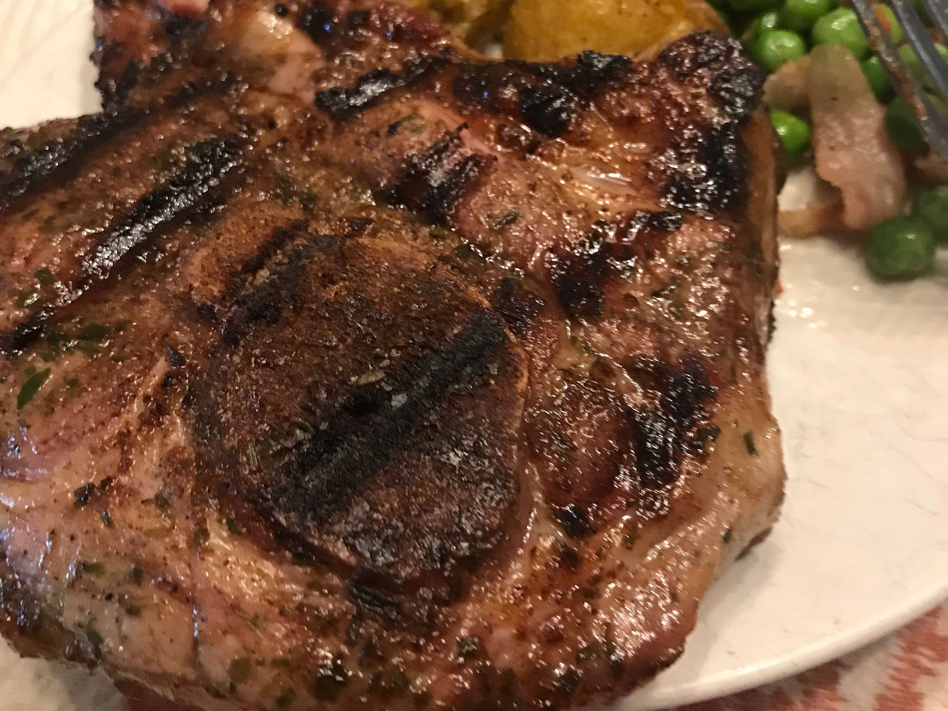 Grilled Lamb with Brown Sugar Glaze