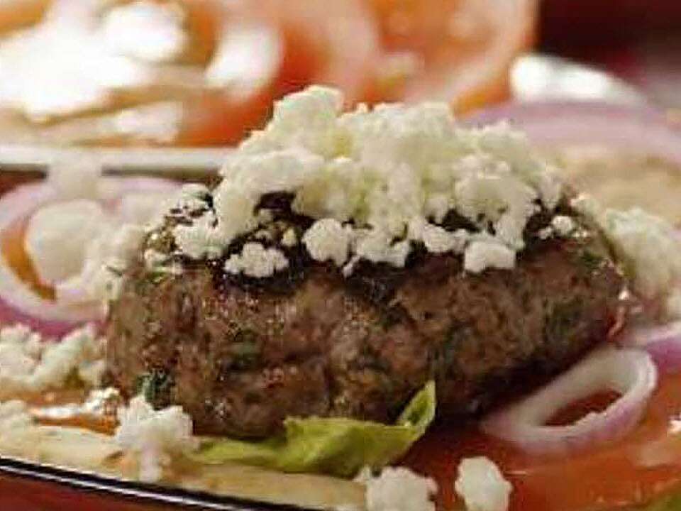 Grilled Spicy Lamb Burgers