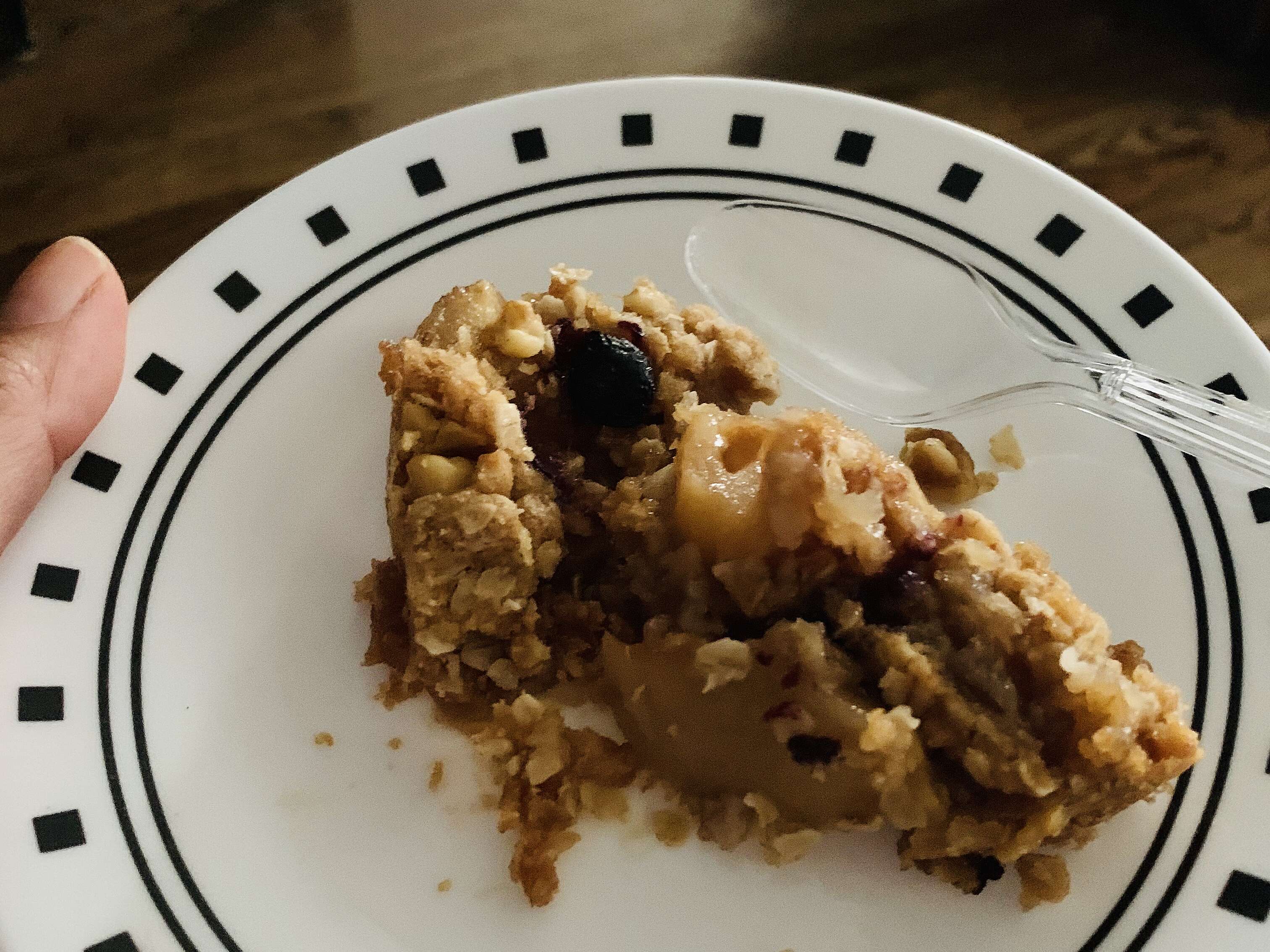 Apple Crisp with Instant Oatmeal