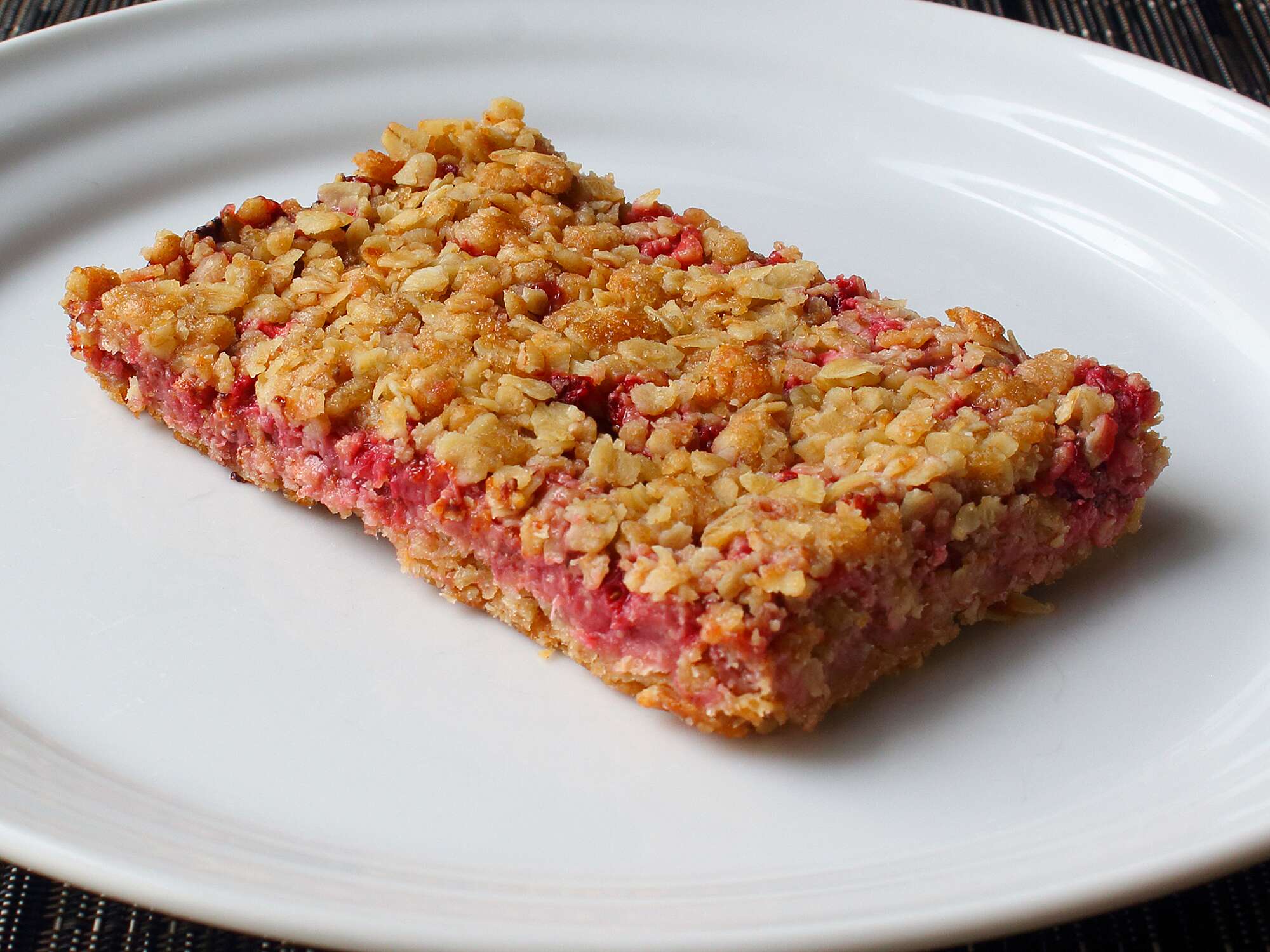 Strawberry Oatmeal Breakfast Bars