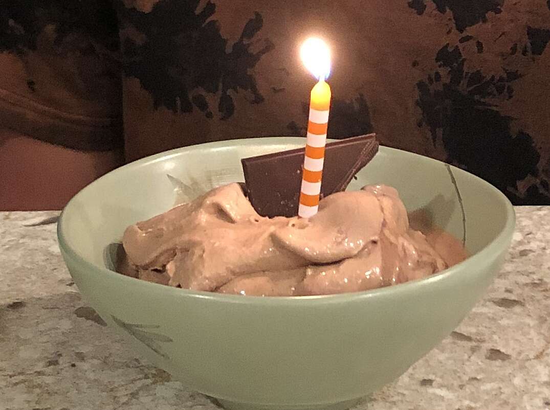 Dark Chocolate and Cinnamon Frozen Custard