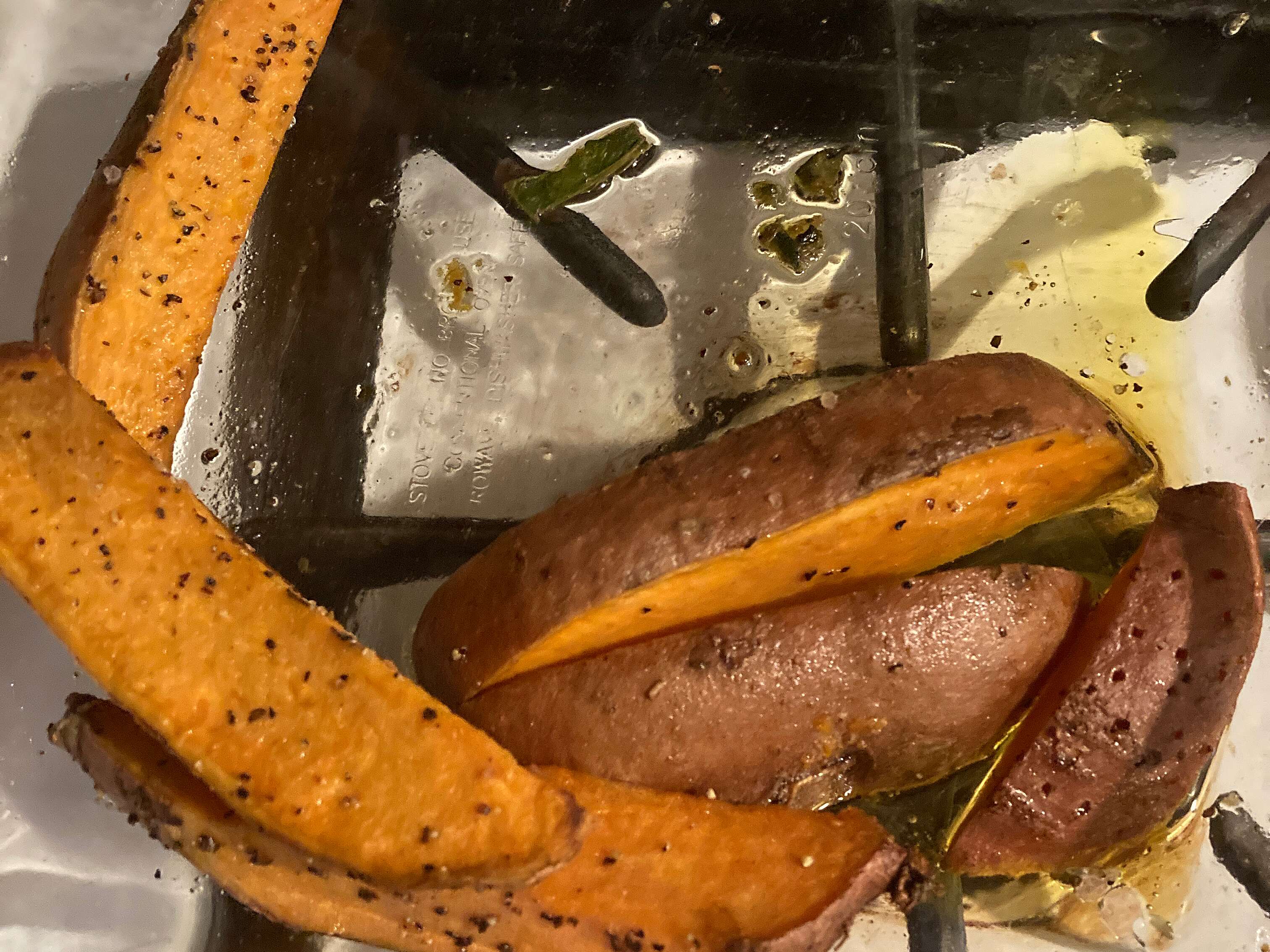 Baked Sweet Potato Sticks