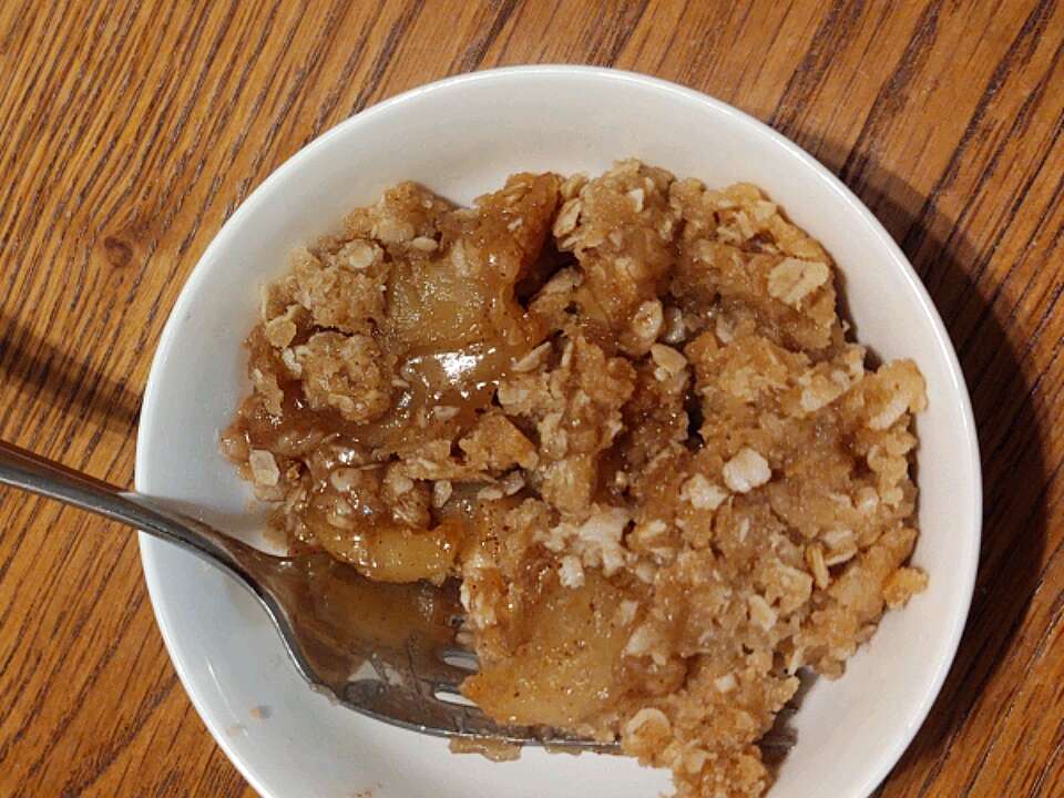 Vegan Apple Brown Betty