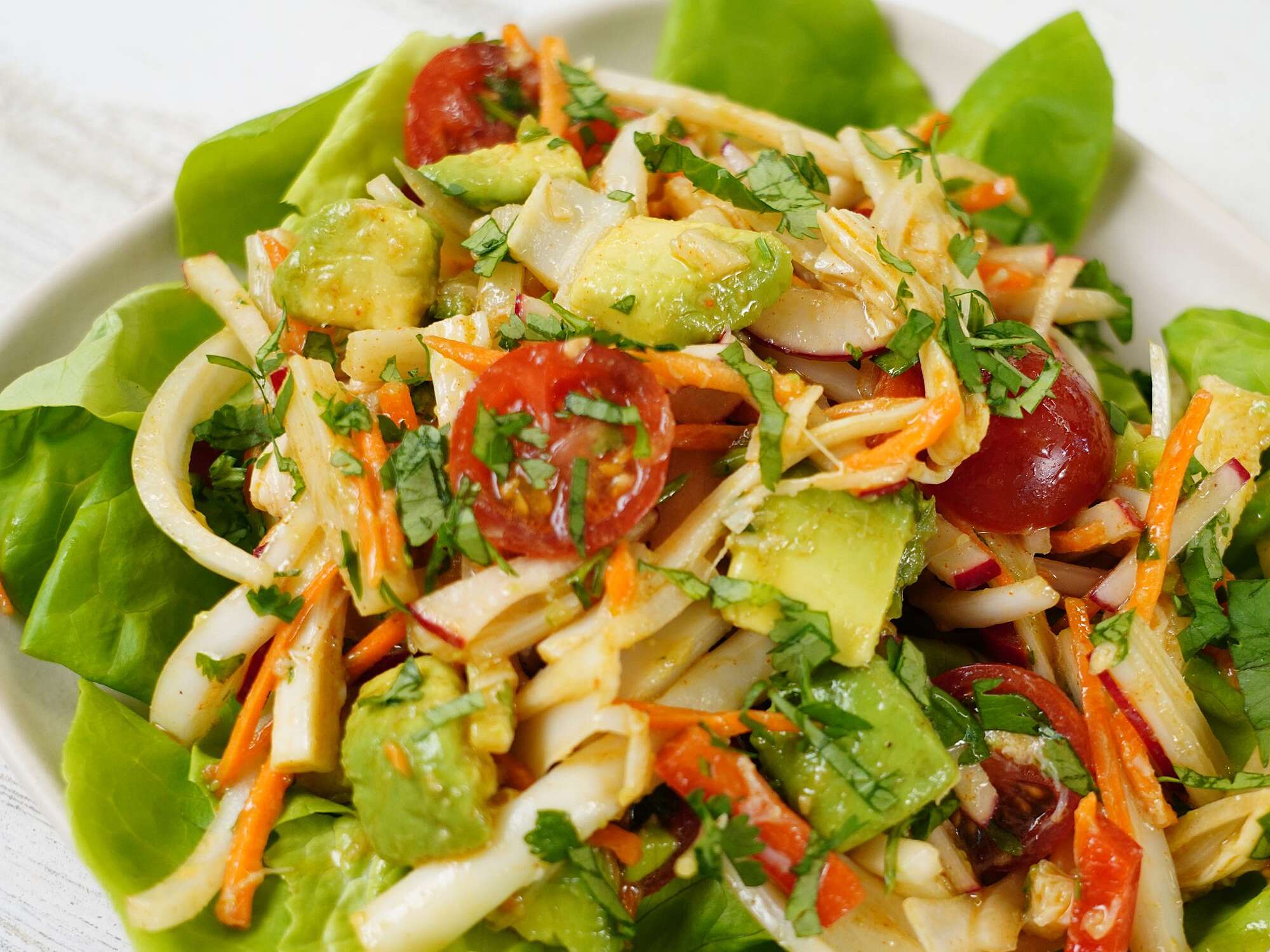 Hearts of Palm and Avocado Salad