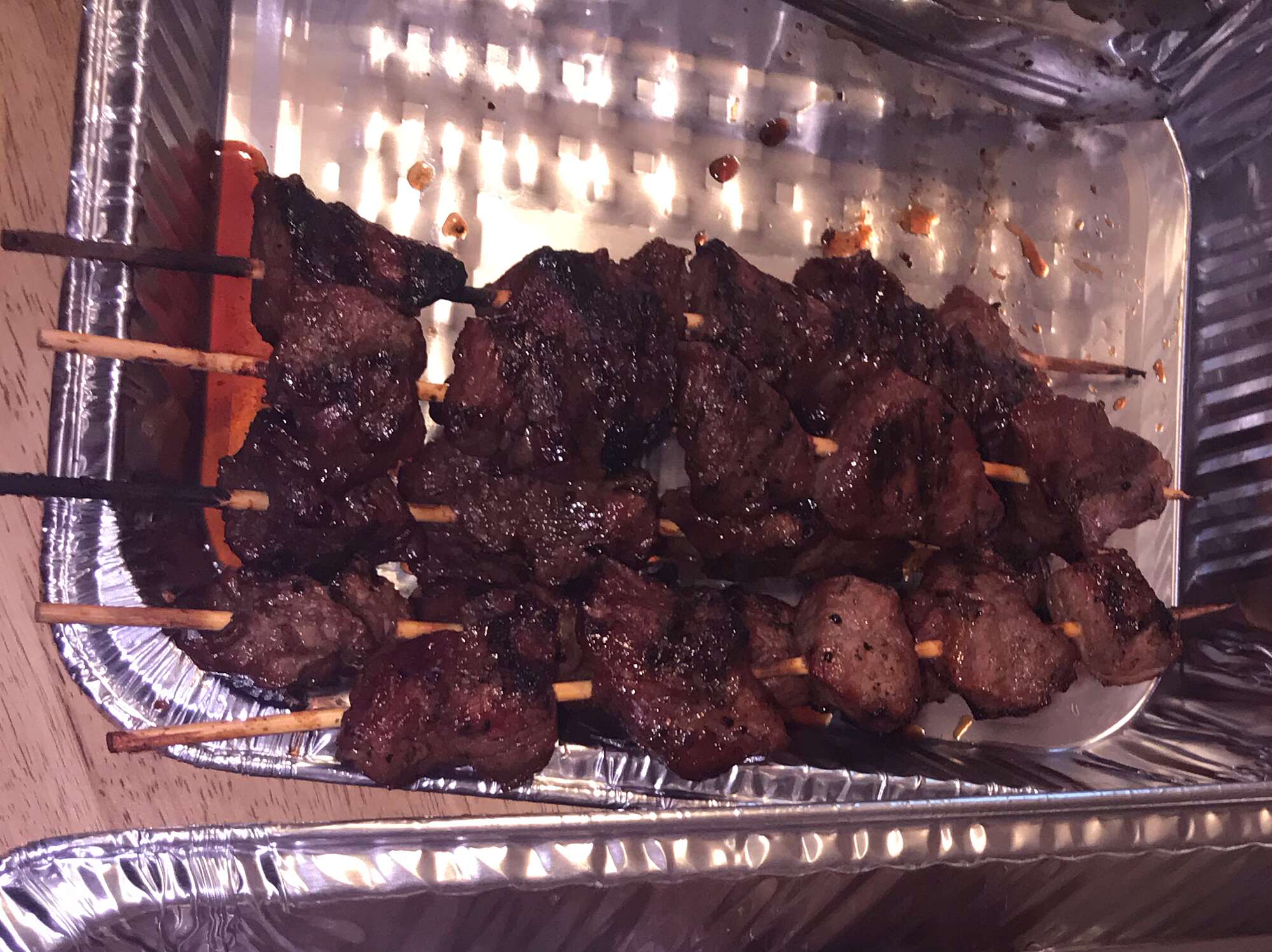 Sweet Grilled Steak Bites