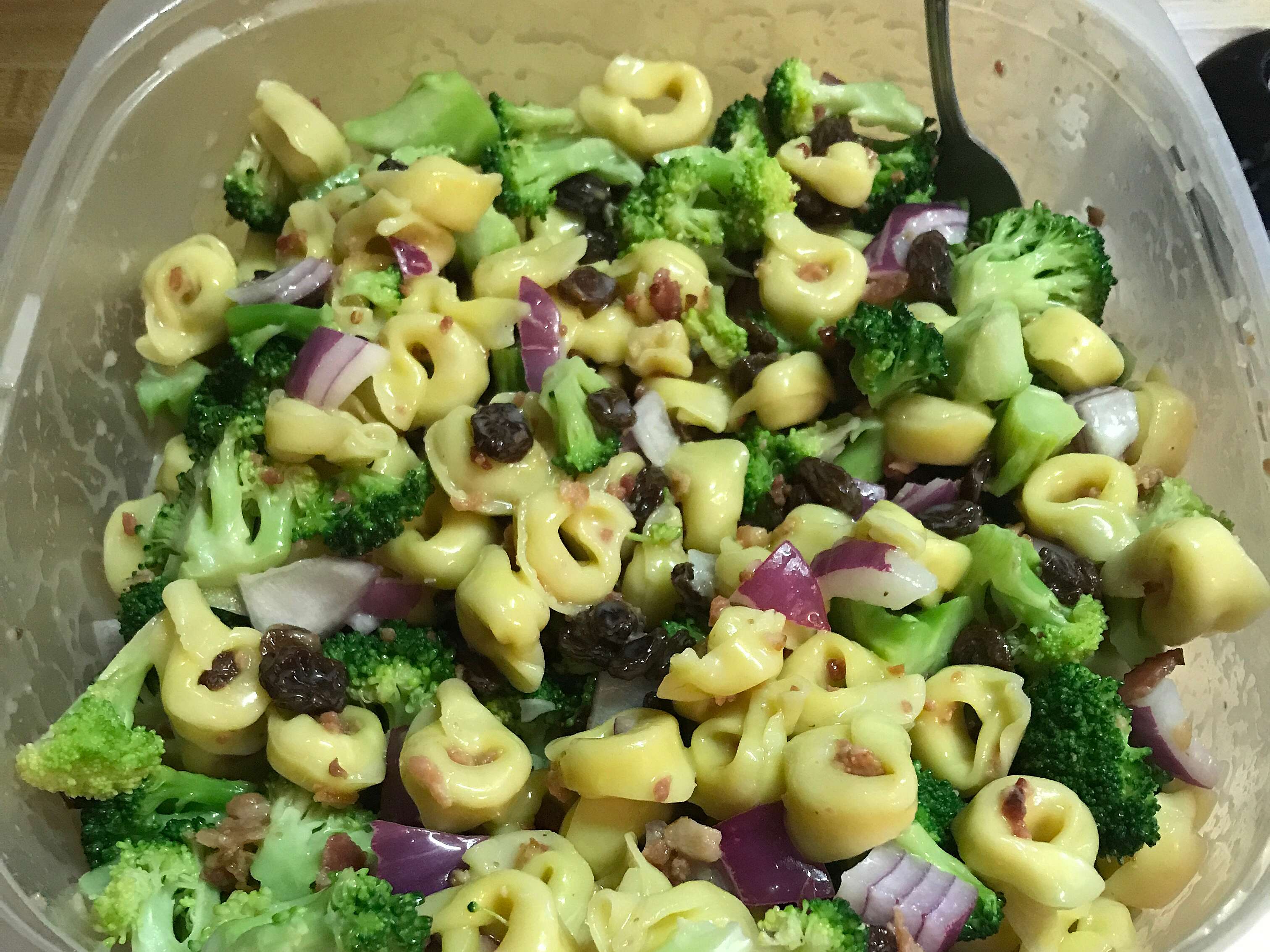 Broccoli and Tortellini Salad