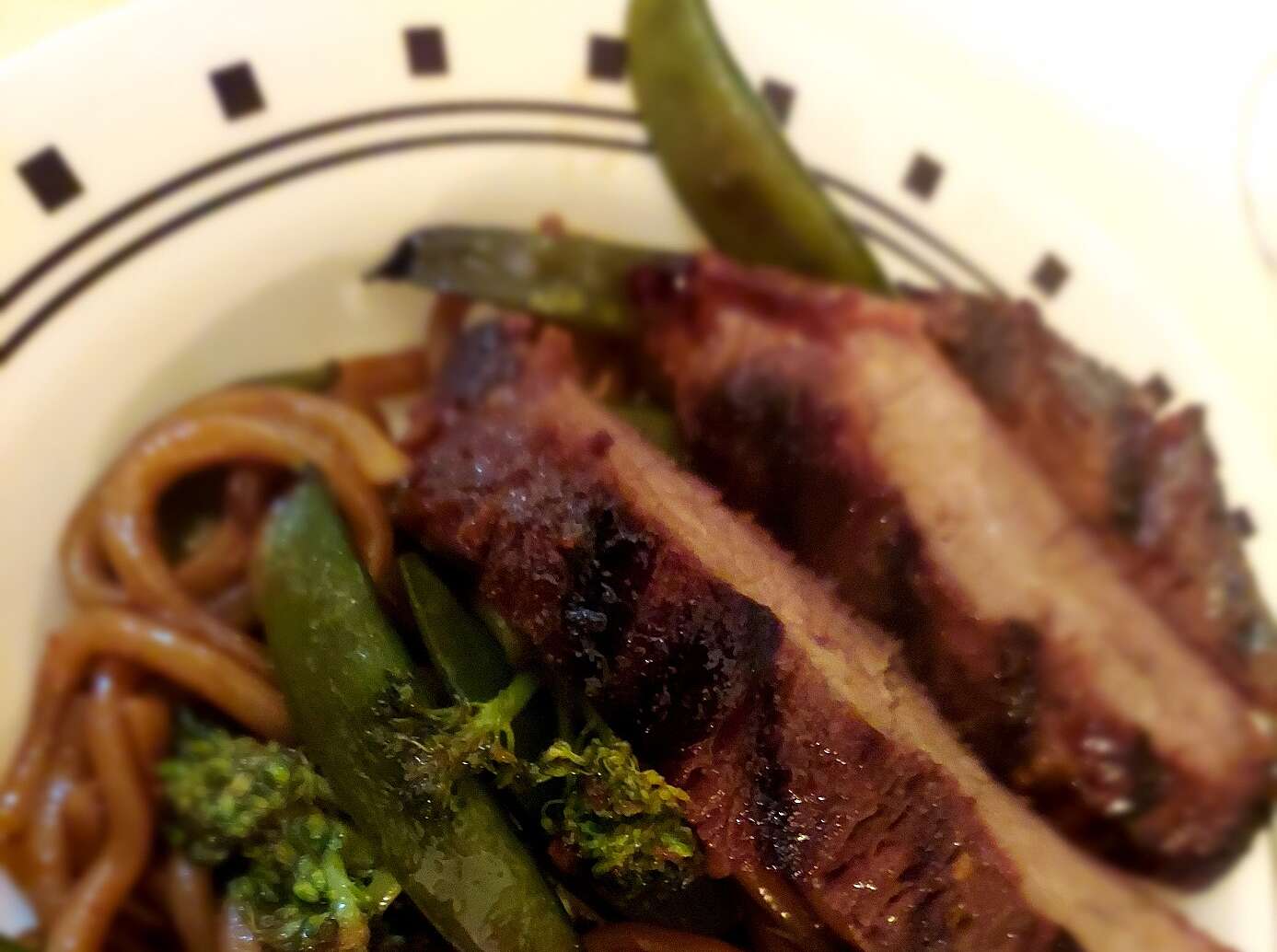 Asian Steak and Noodle Bowl