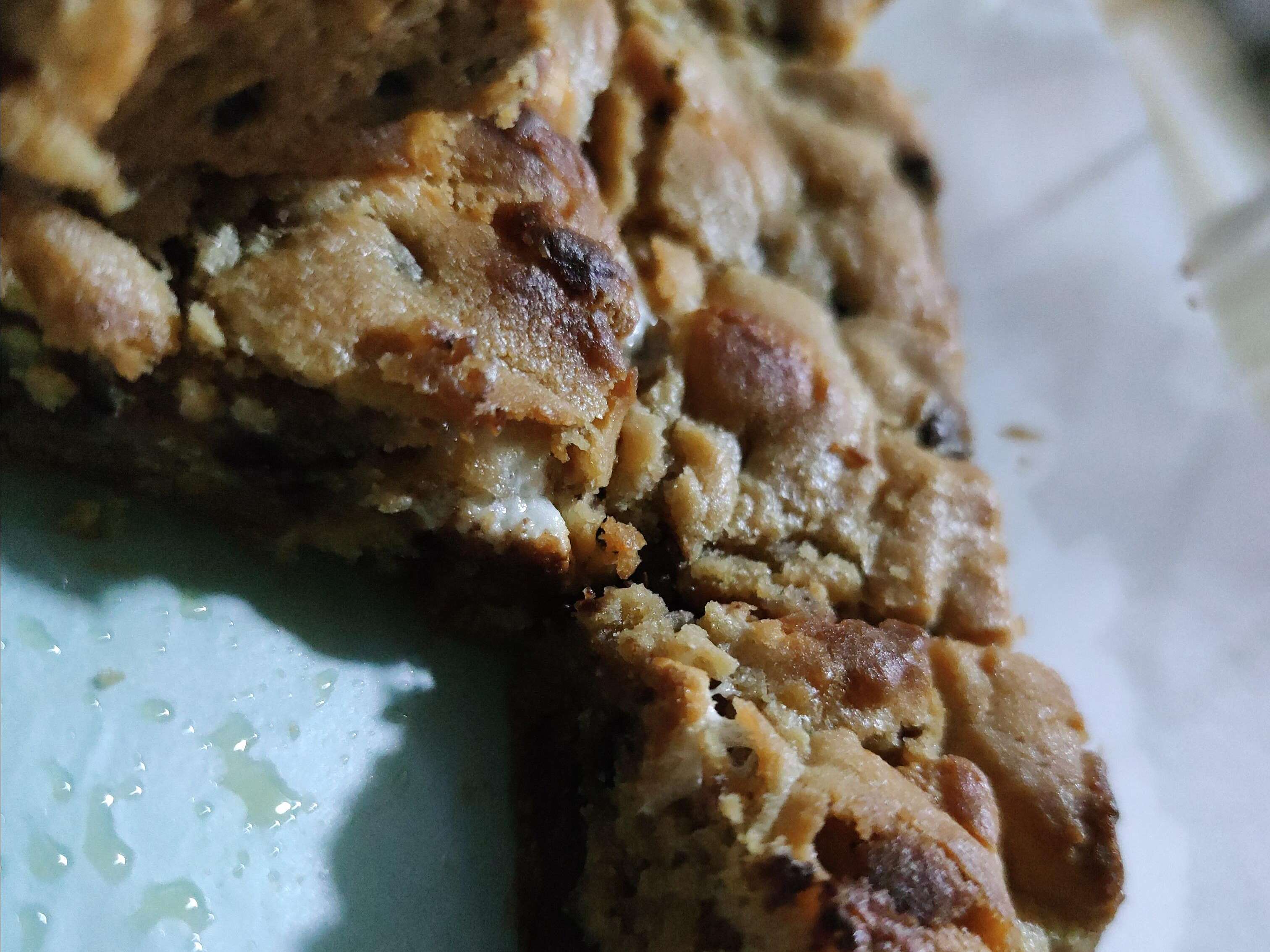 Chocolate Chip Fluffernutter Blondies
