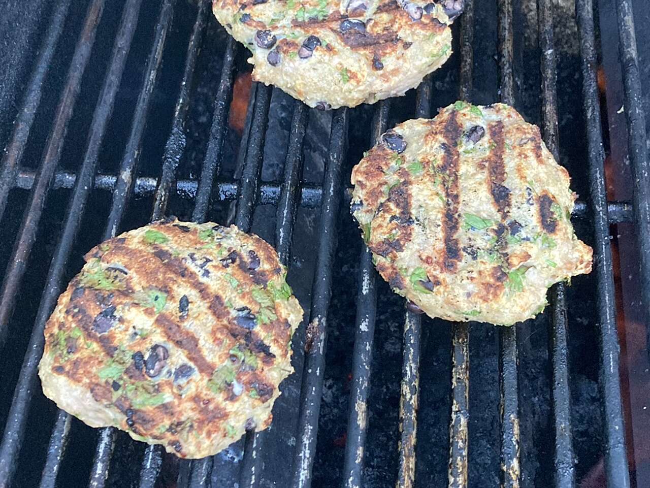Black Bean Turkey Burgers