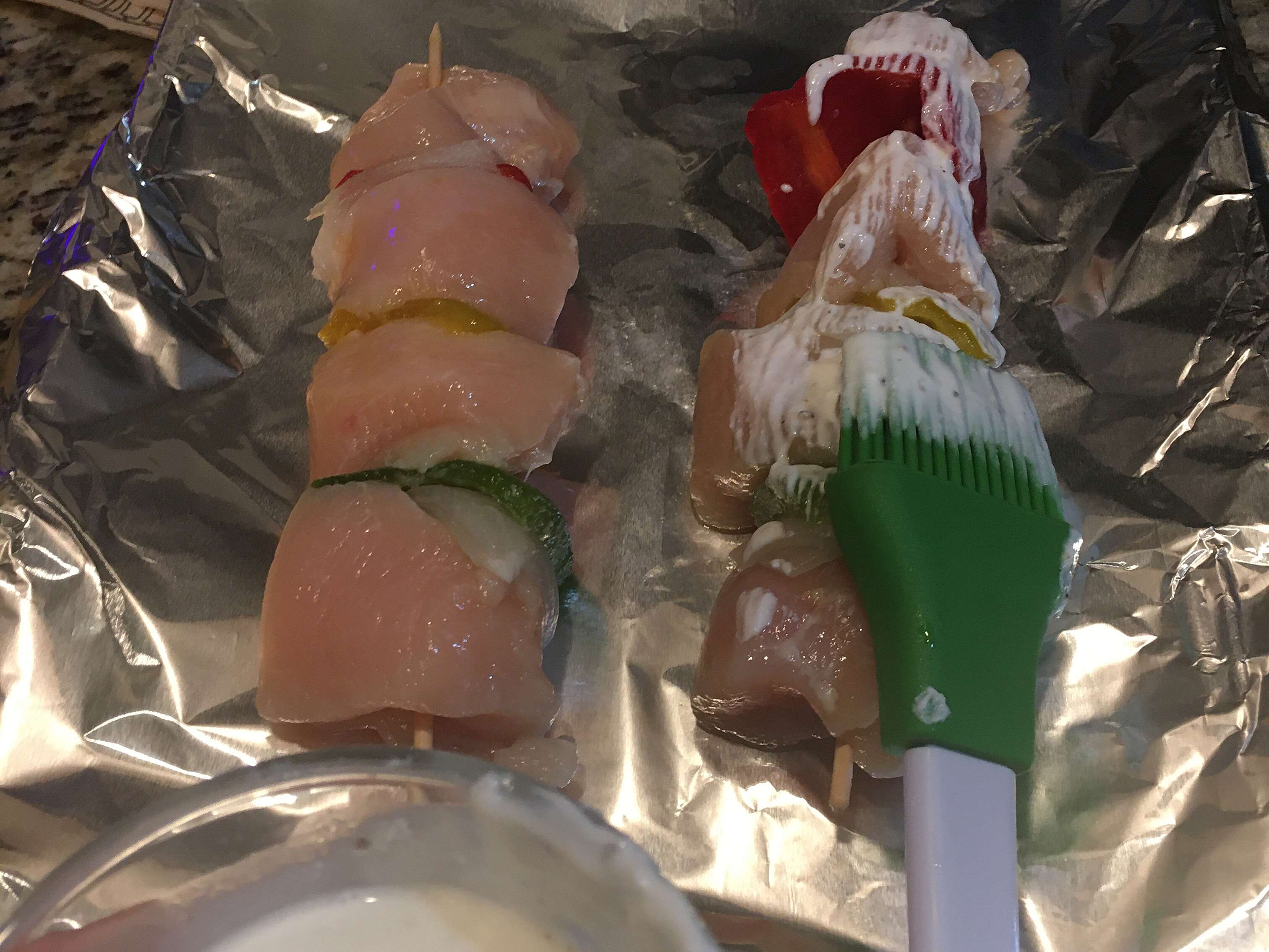 Marinated Greek Chicken Kabobs