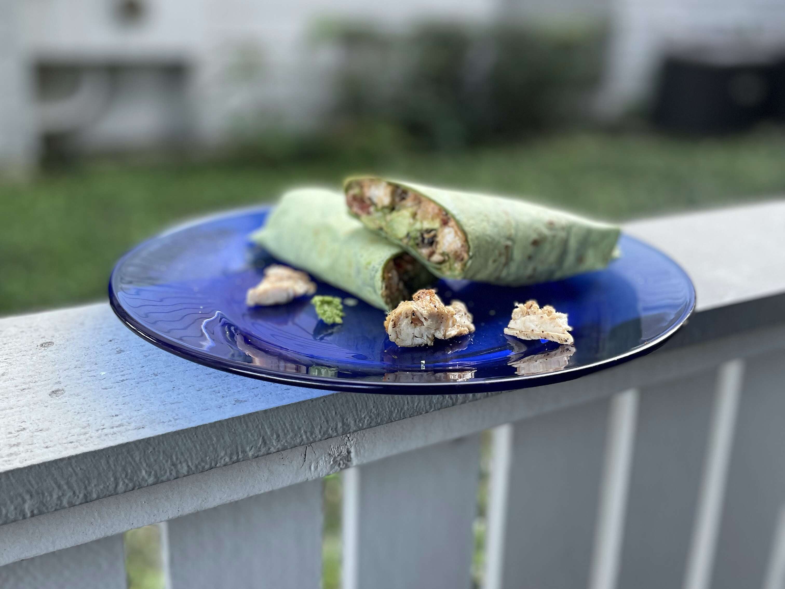 California Club Chicken Wraps