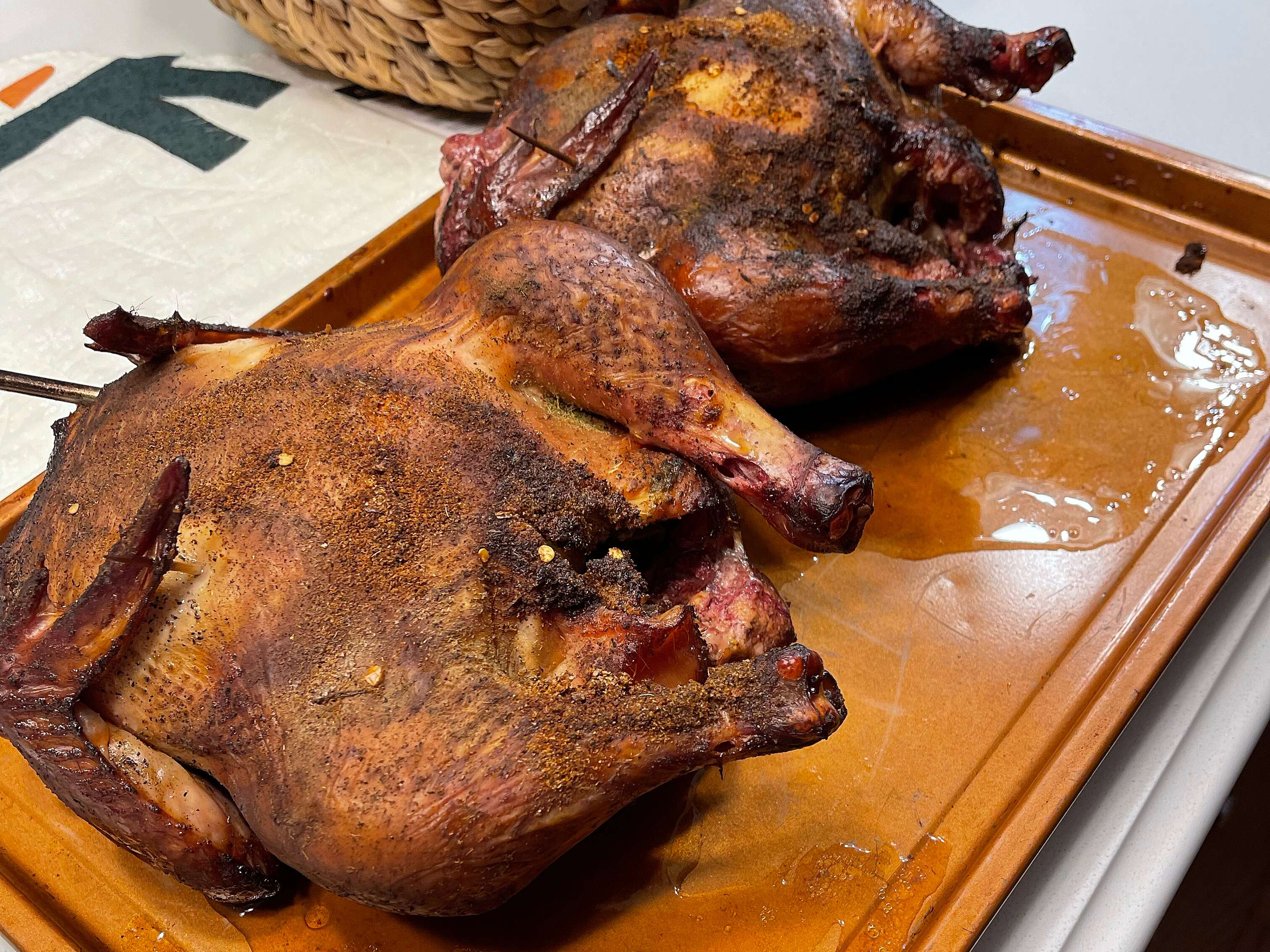 Smoked Whole Chicken