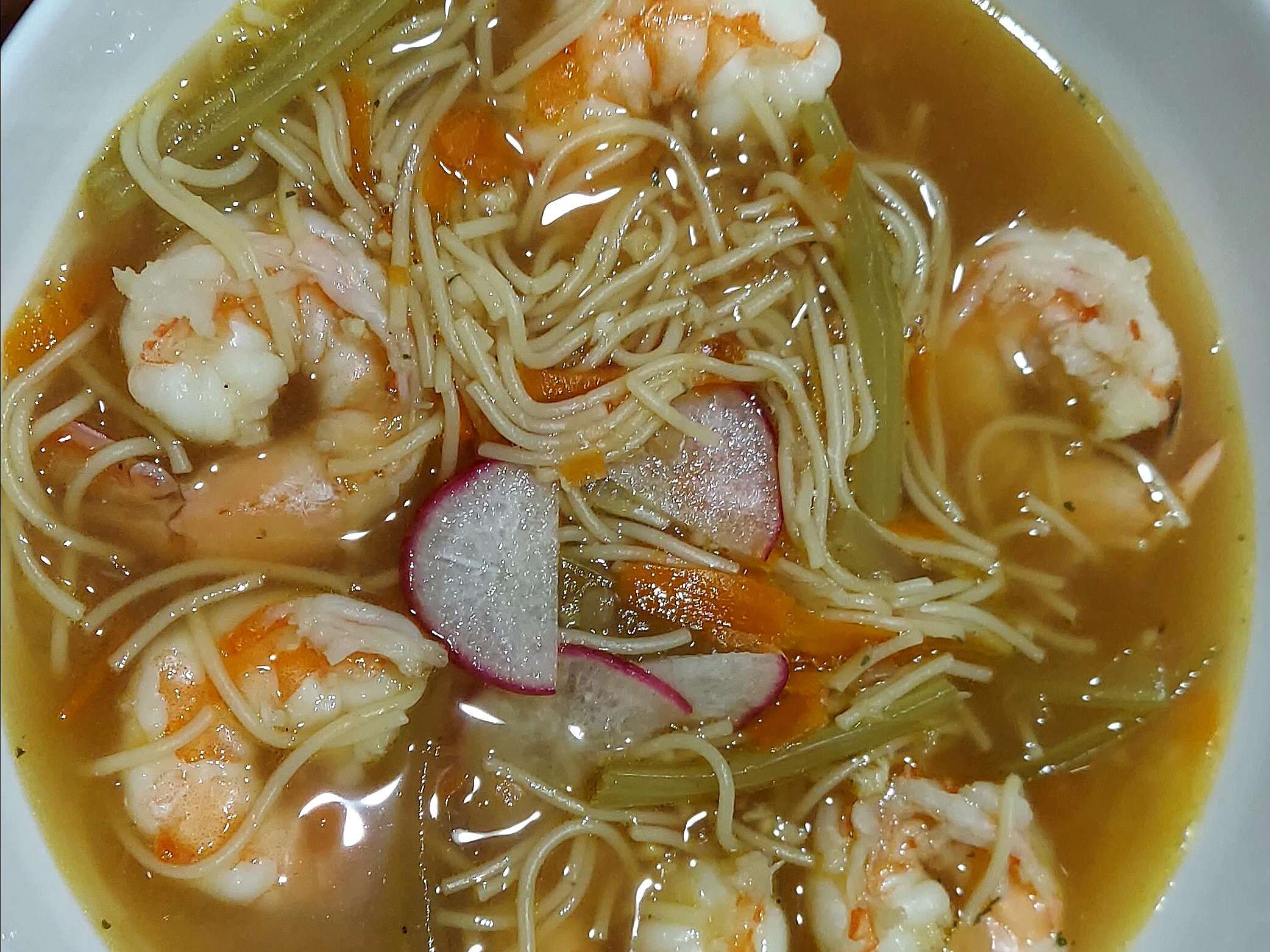 Shrimp Noodle Soup
