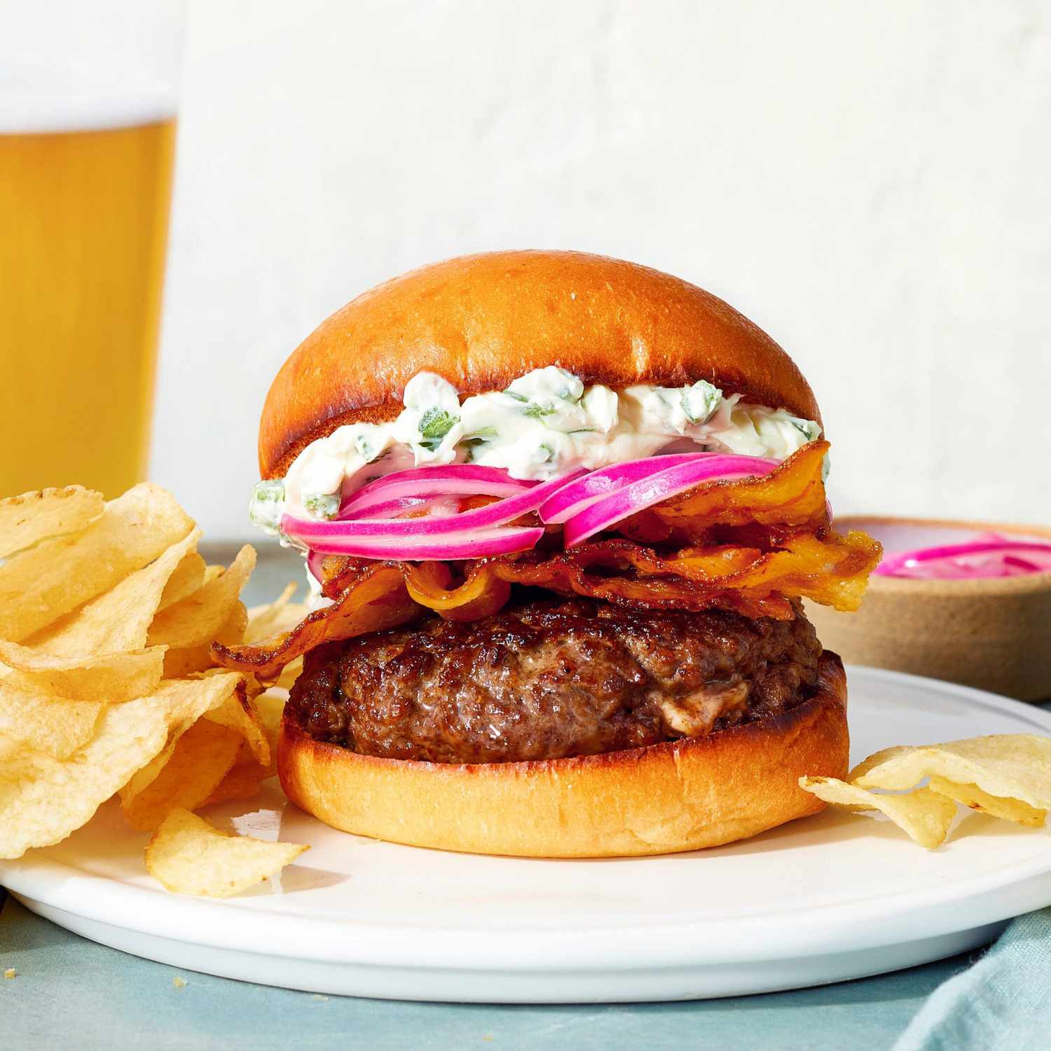 Cream CheeseJalapeño Hamburgers